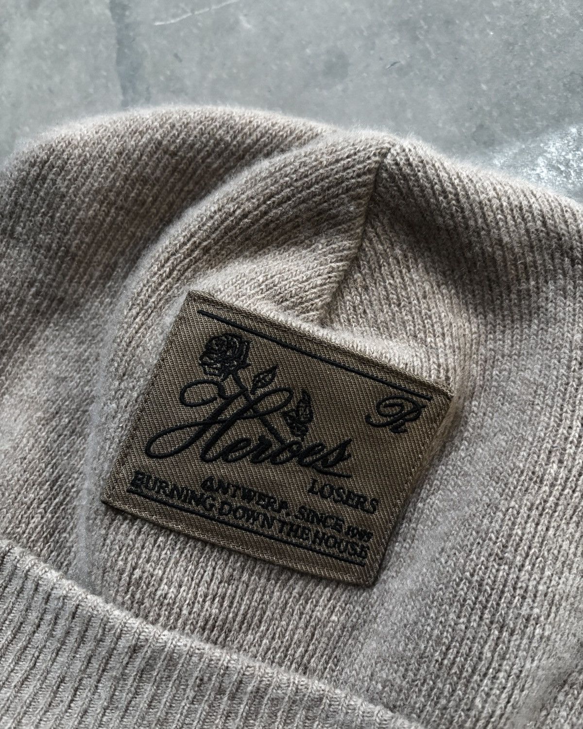 Raf Simons Raf Simons A/W21 Heroes Losers Beanie Size ONE SIZE - 4 Thumbnail