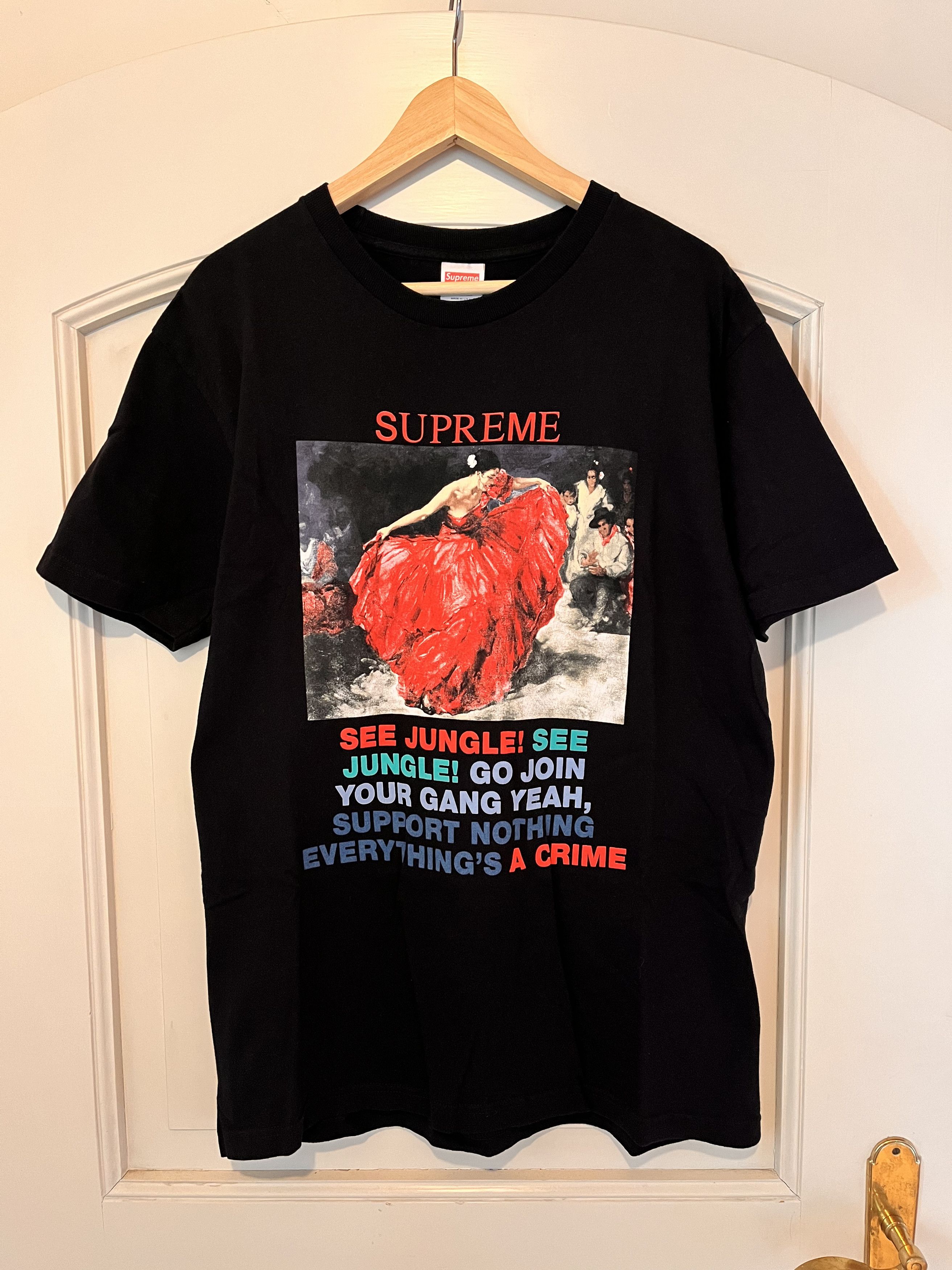 Supreme jungle tee on sale