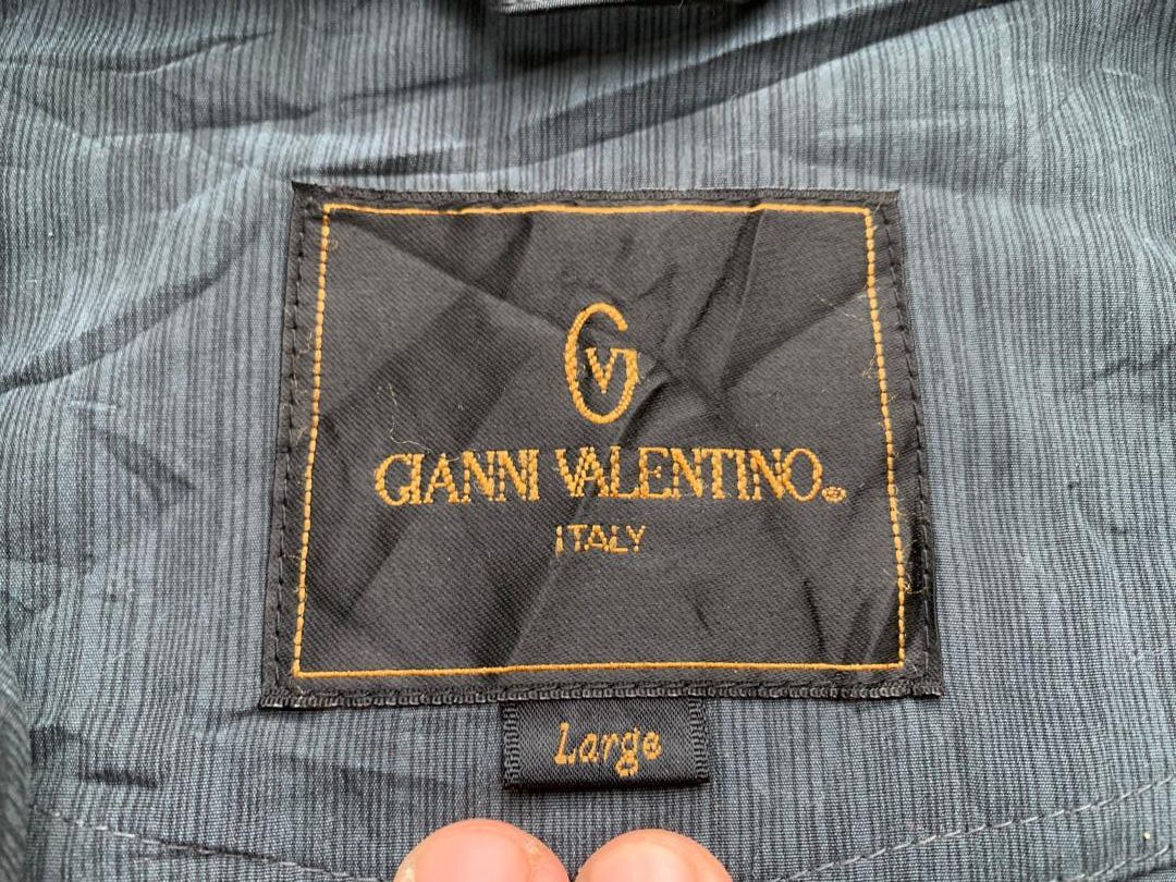 Japanese Brand GIANNI VALENTINO Zipper Jacket Size US L / EU 52-54 / 3 - 8 Thumbnail