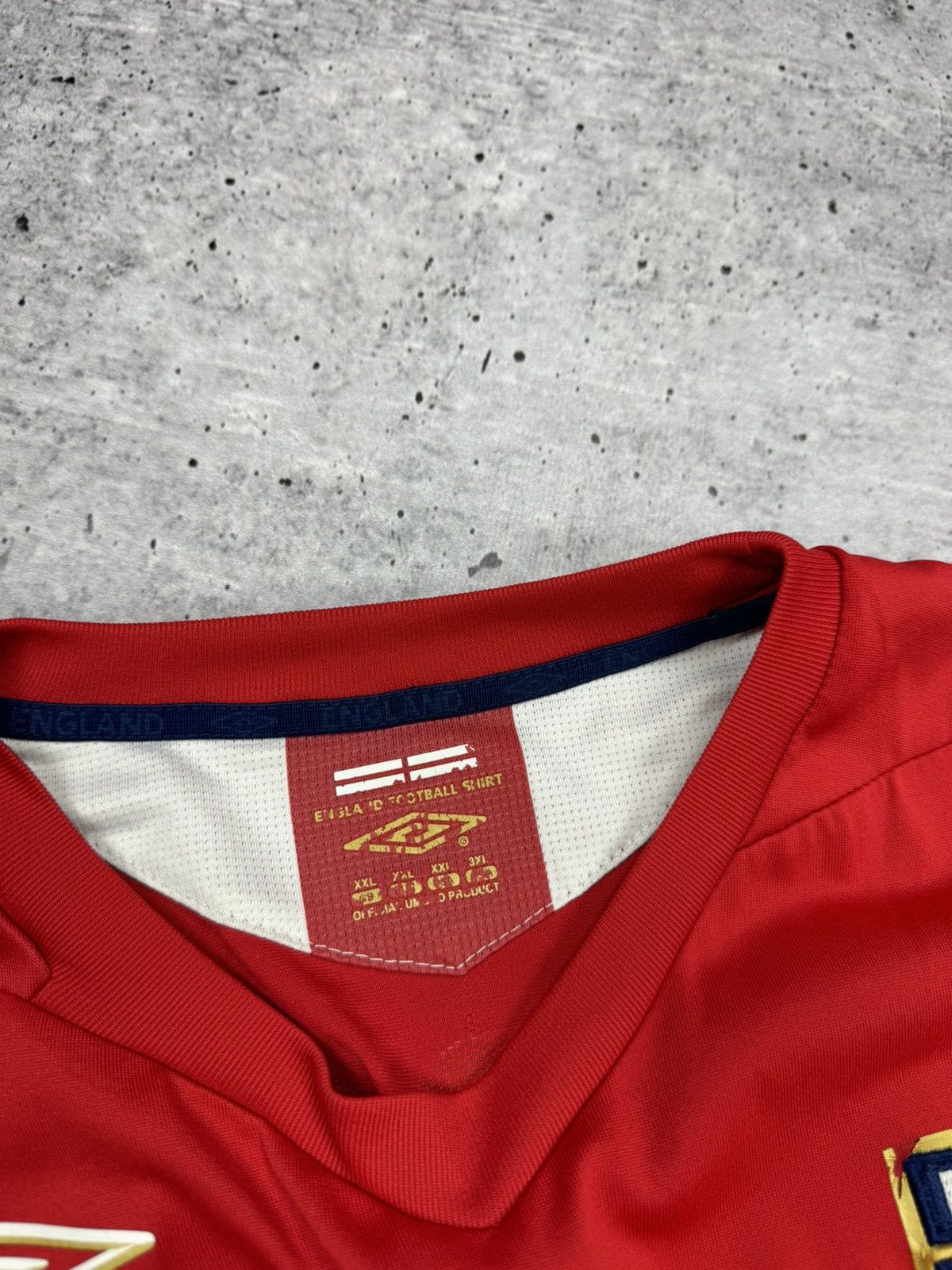 Umbro × Vintage Vintage Umbro 8 LAMPARD ENGLAND Official Soccer Jersey Shirt Size US XXL / EU 58 / 5 - 13 Thumbnail