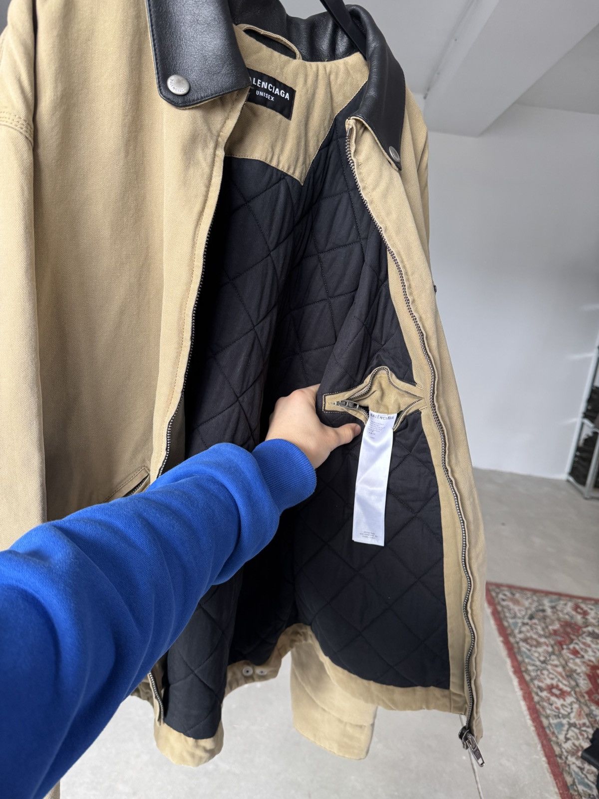Balenciaga Balenciaga Detroit Canvas Jacket Size US S / EU 44-46 / 1 - 17 Thumbnail