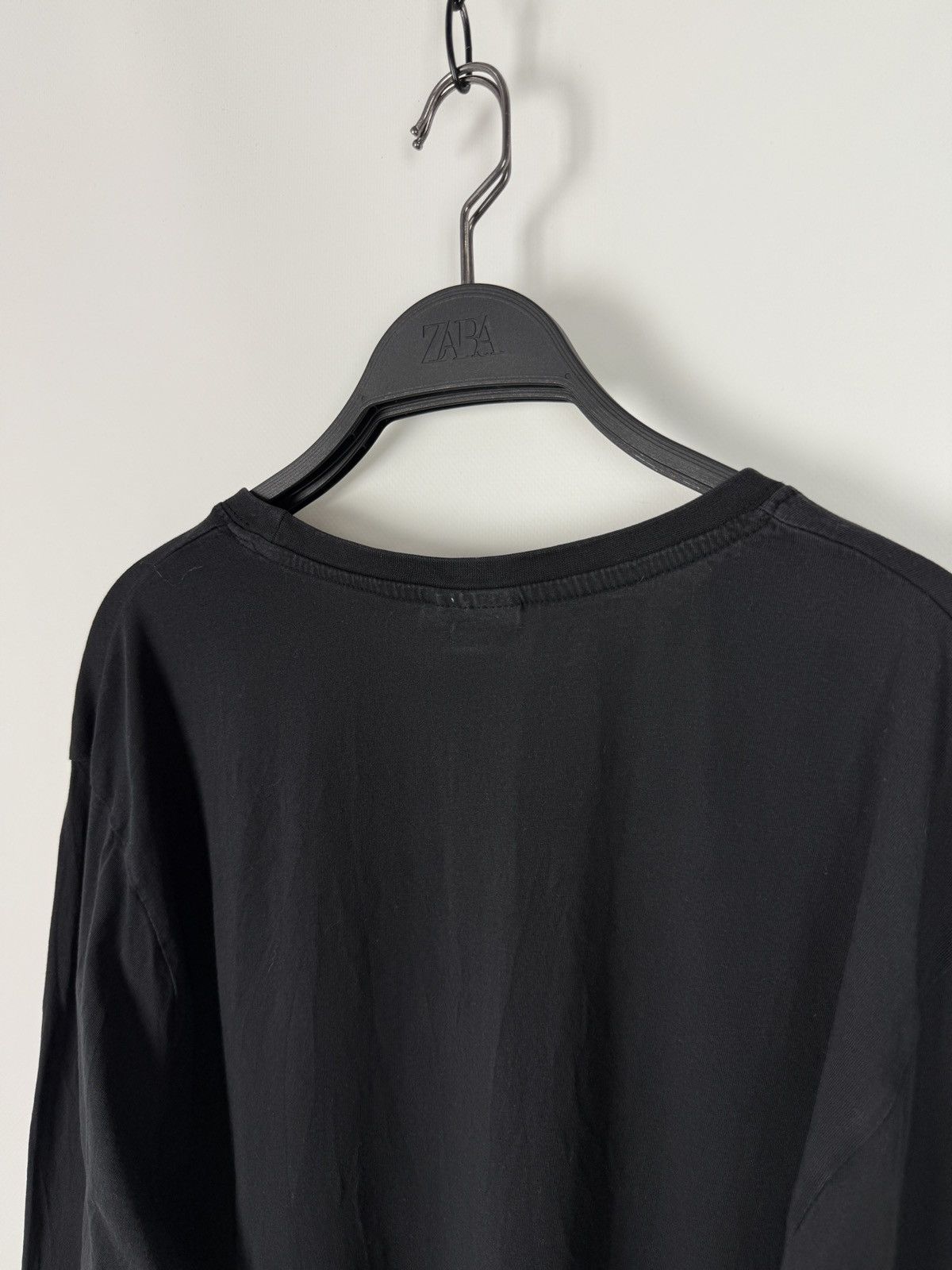 Vintage Y2K Vintage Whale Faded Black Blank Long Sleeve Shirt XXL Size US XXL / EU 58 / 5 - 6 Thumbnail