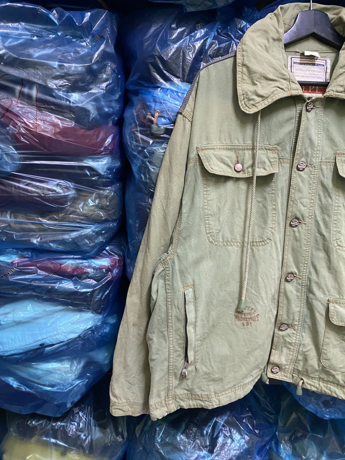 Vintage VINTAGE PEPE NAVY DEPARTMENT WORKER JACKET Size US M / EU 48-50 / 2 - 5 Thumbnail