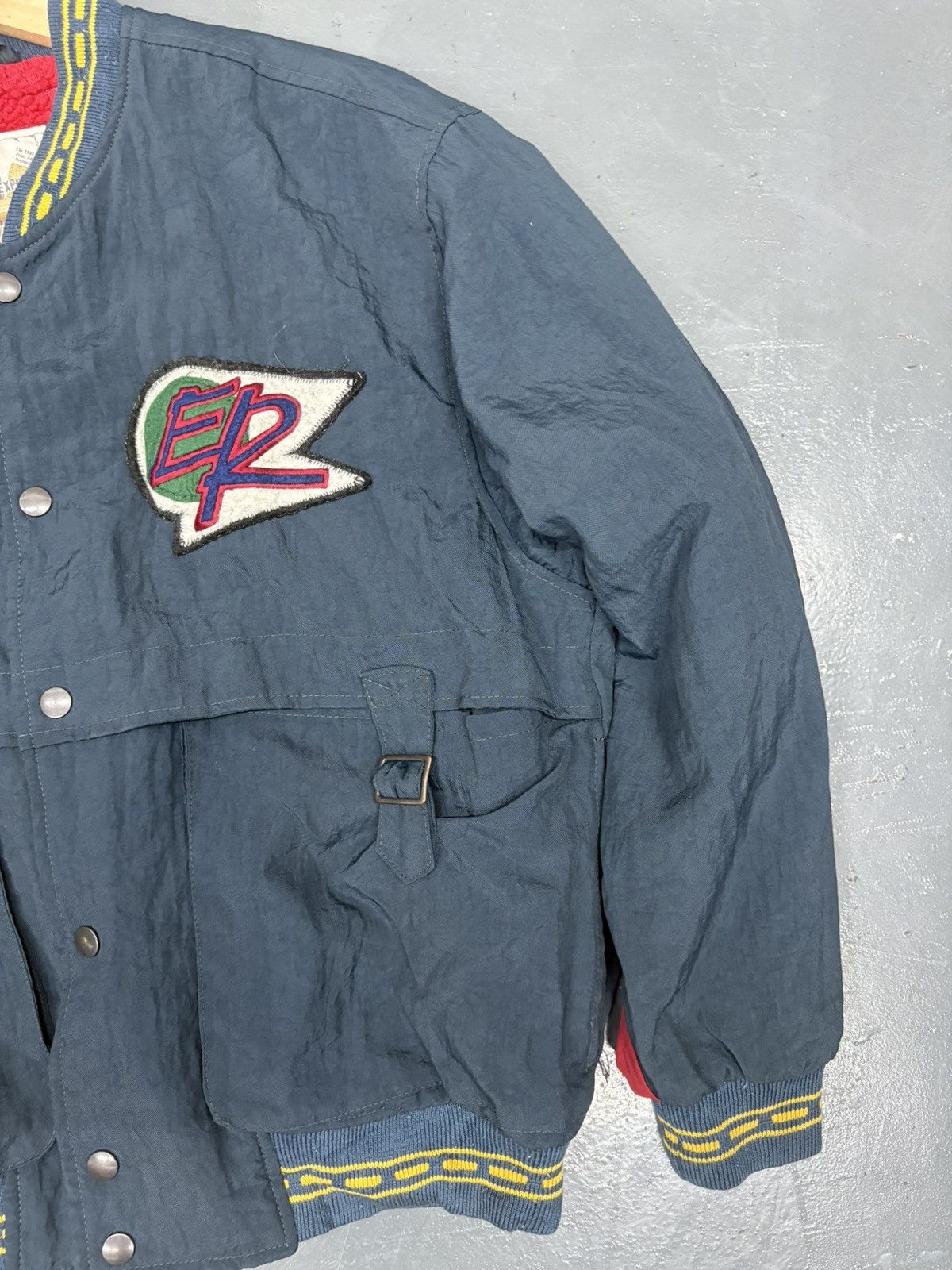 Vintage Vintage beautiful electric wave jamming jacket Size US M / EU 48-50 / 2 - 3 Thumbnail