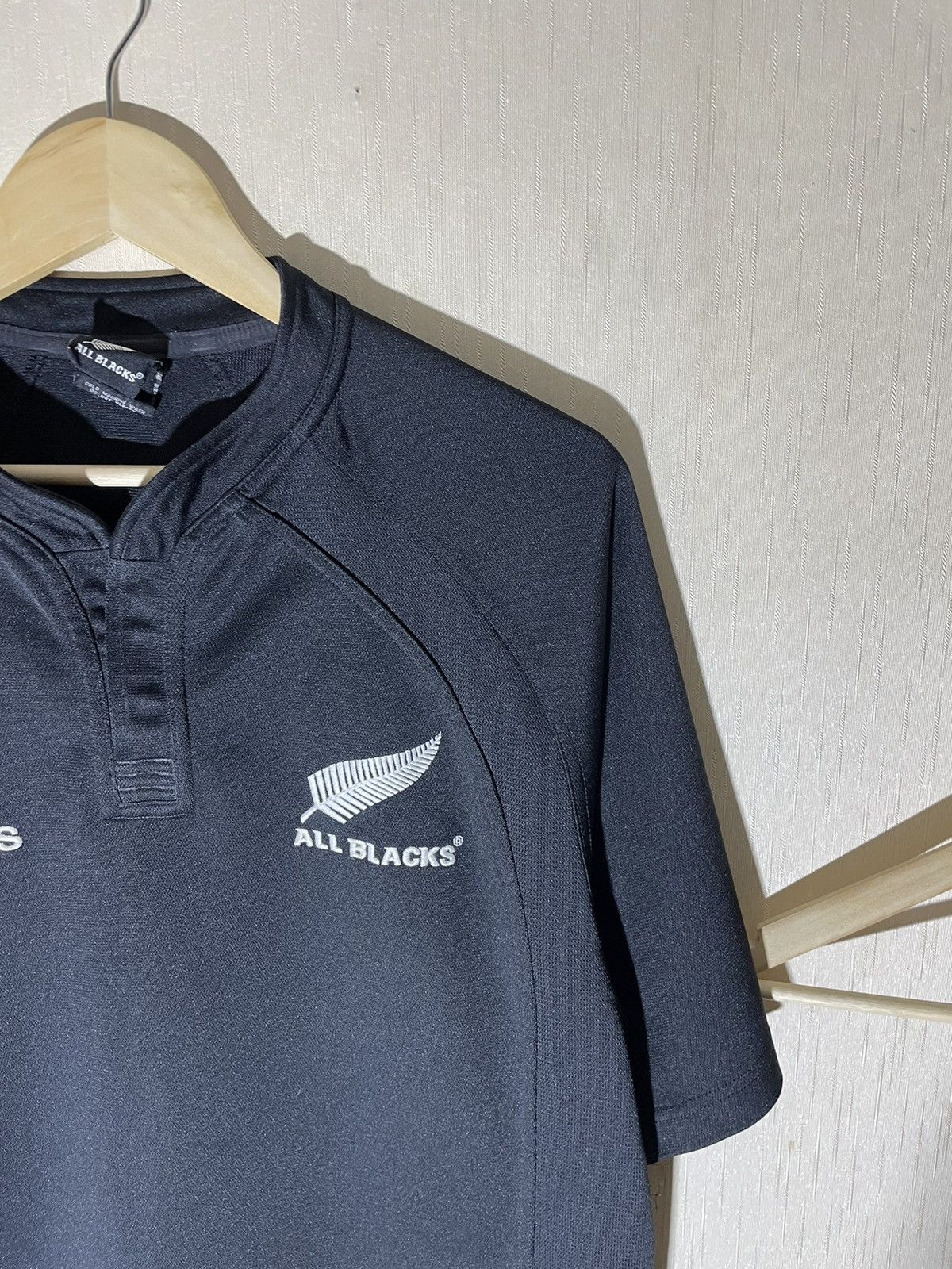 Adidas × Vintage Adidas All Blacks 2005 vintage jersey Size US M / EU 48-50 / 2 - 2 Thumbnail