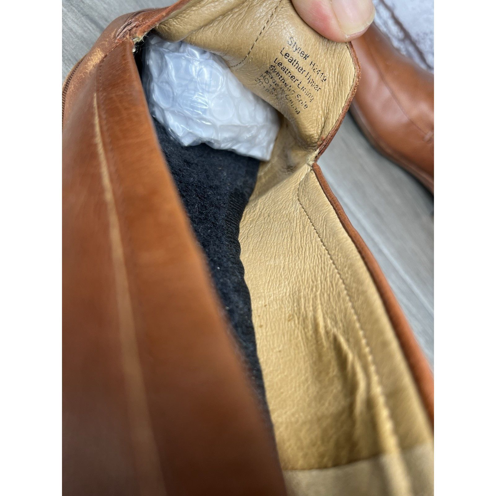 Madewell Madewell Frances Leather Loafers Burnished Mahogany Slip-On Size US 8.5 / IT 38.5 - 9 Thumbnail