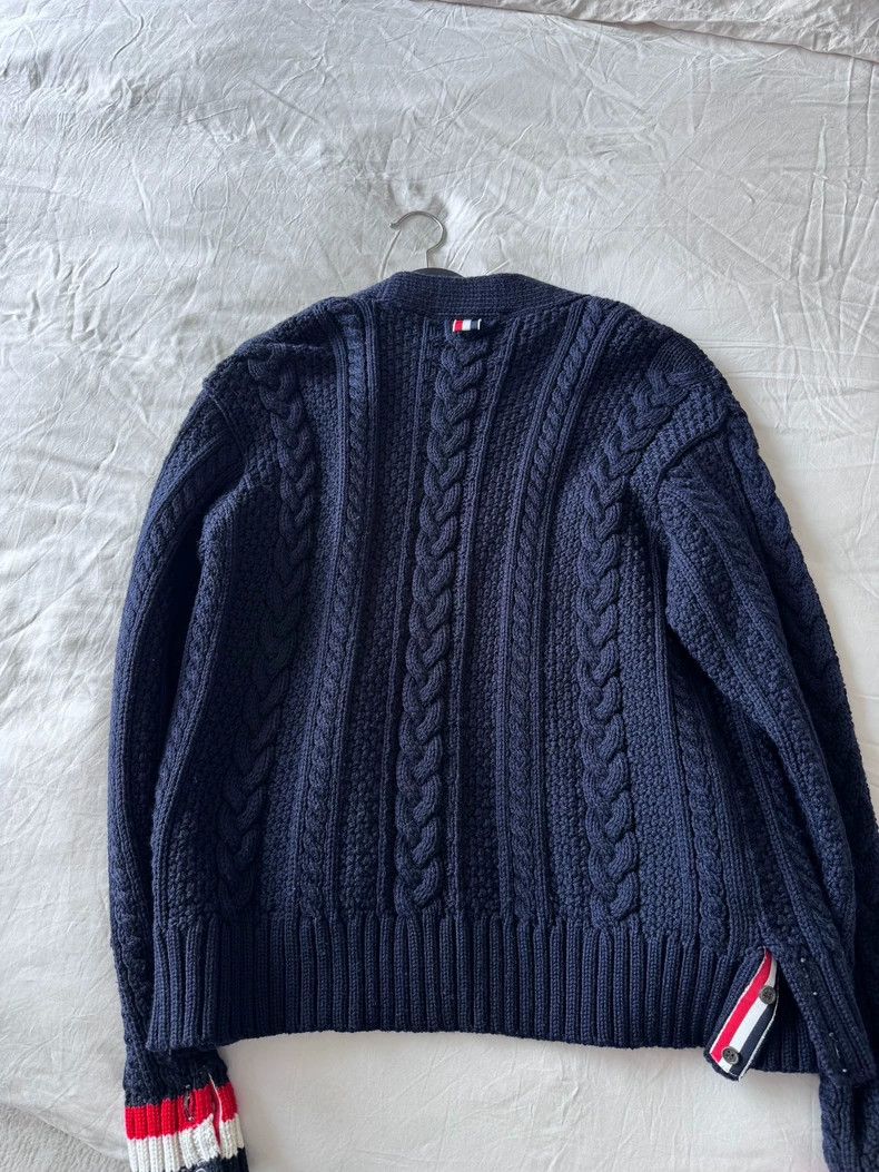 Other Thom Browne size1 Blue and green knit sweater Size US S / EU 44-46 / 1 - 8 Thumbnail