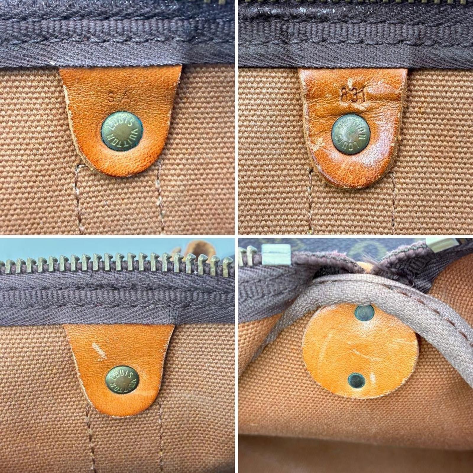 Louis Vuitton Louis Vuitton - Monogram Canvas Keepall 50 Travel Bag Size ONE SIZE - 6 Thumbnail