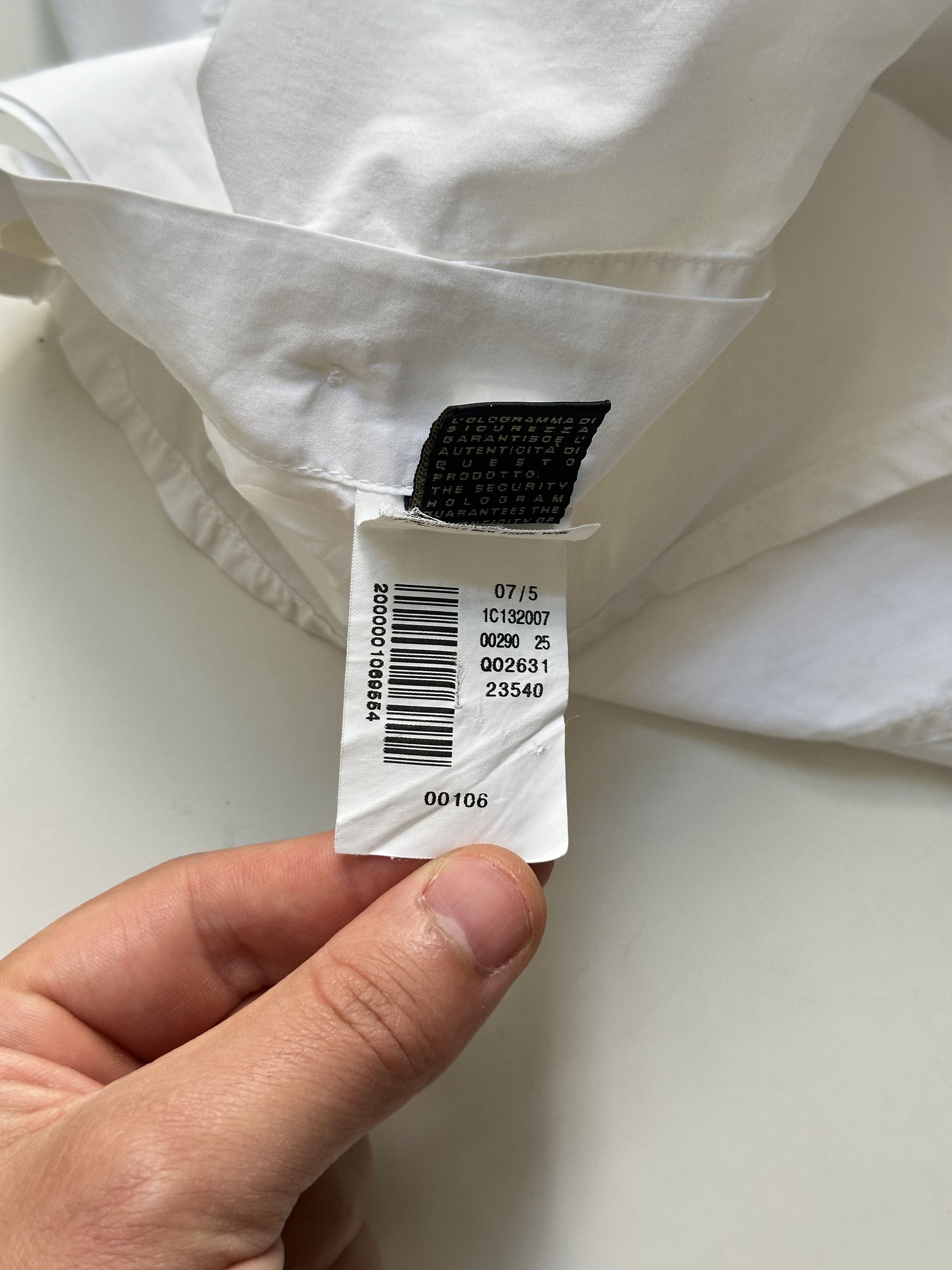 Just Cavalli Just Cavalli White Cufflink Shirt Men's 52 Size US L / EU 52-54 / 3 - 7 Thumbnail