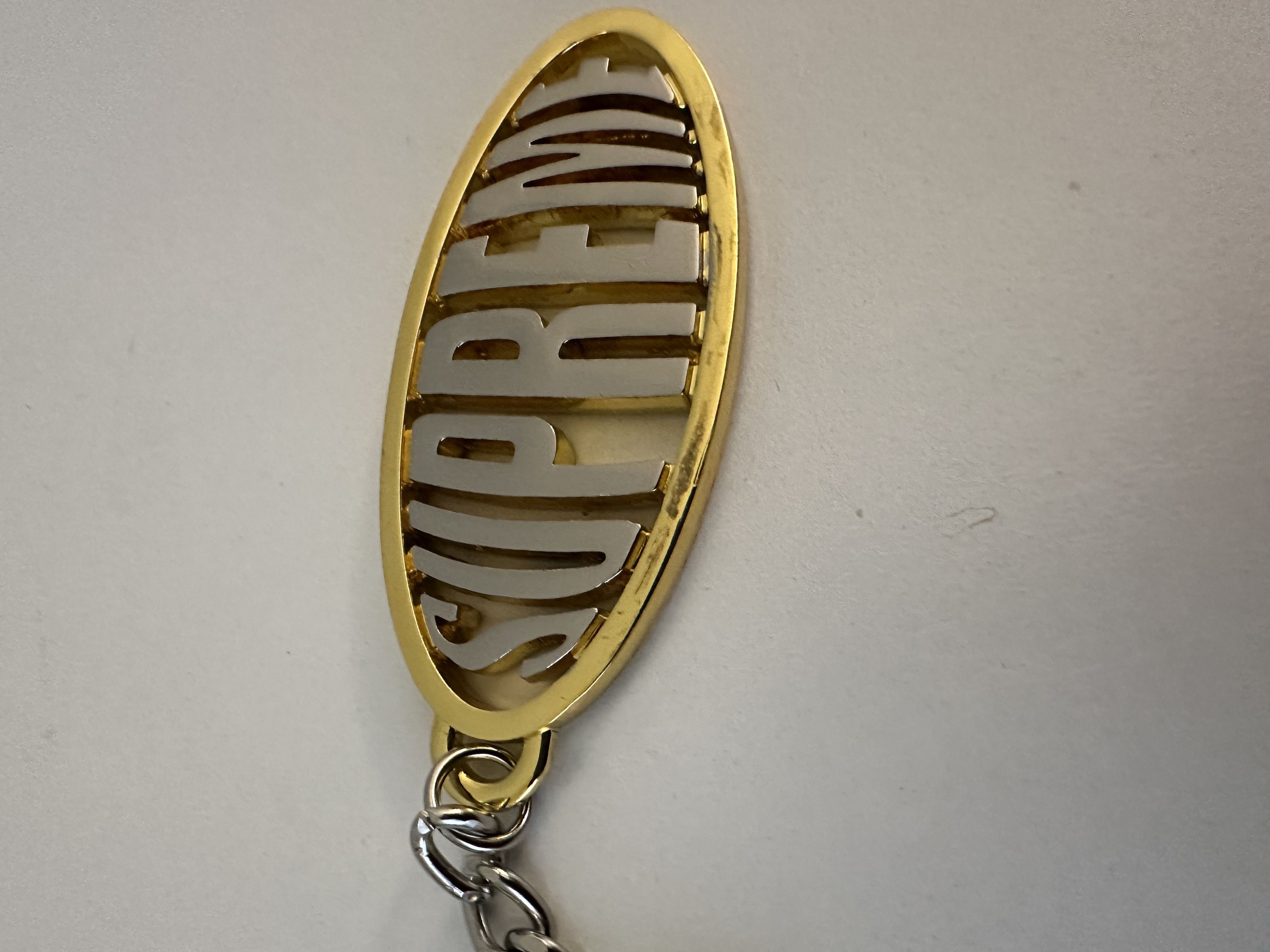 Supreme Supreme Oval Logo Keychain Size ONE SIZE - 5 Thumbnail