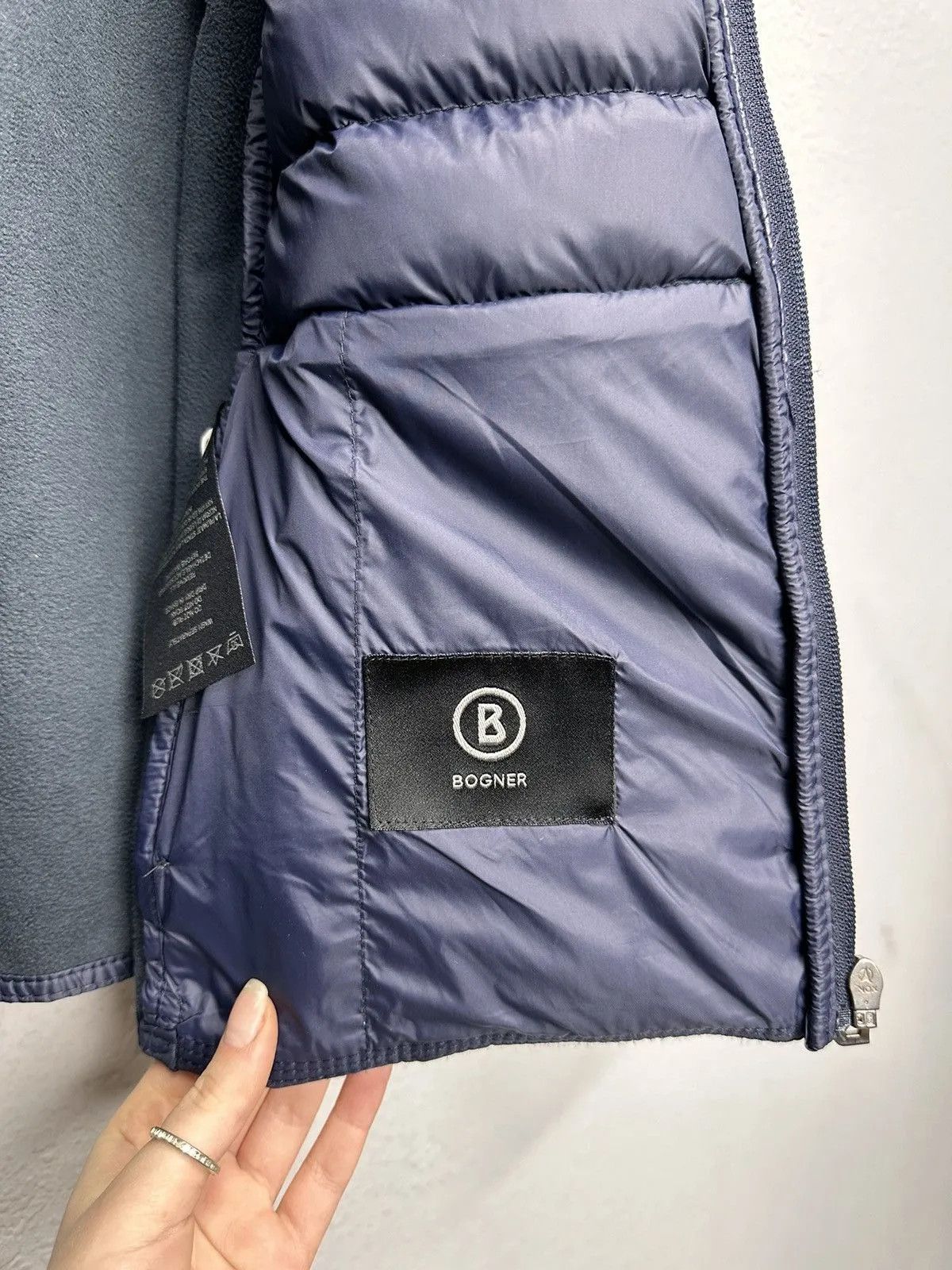 Bogner Vintage Blue Jacket Bonger Ice Outdoor Ski Streetweat Style Size US S / EU 44-46 / 1 - 8 Thumbnail