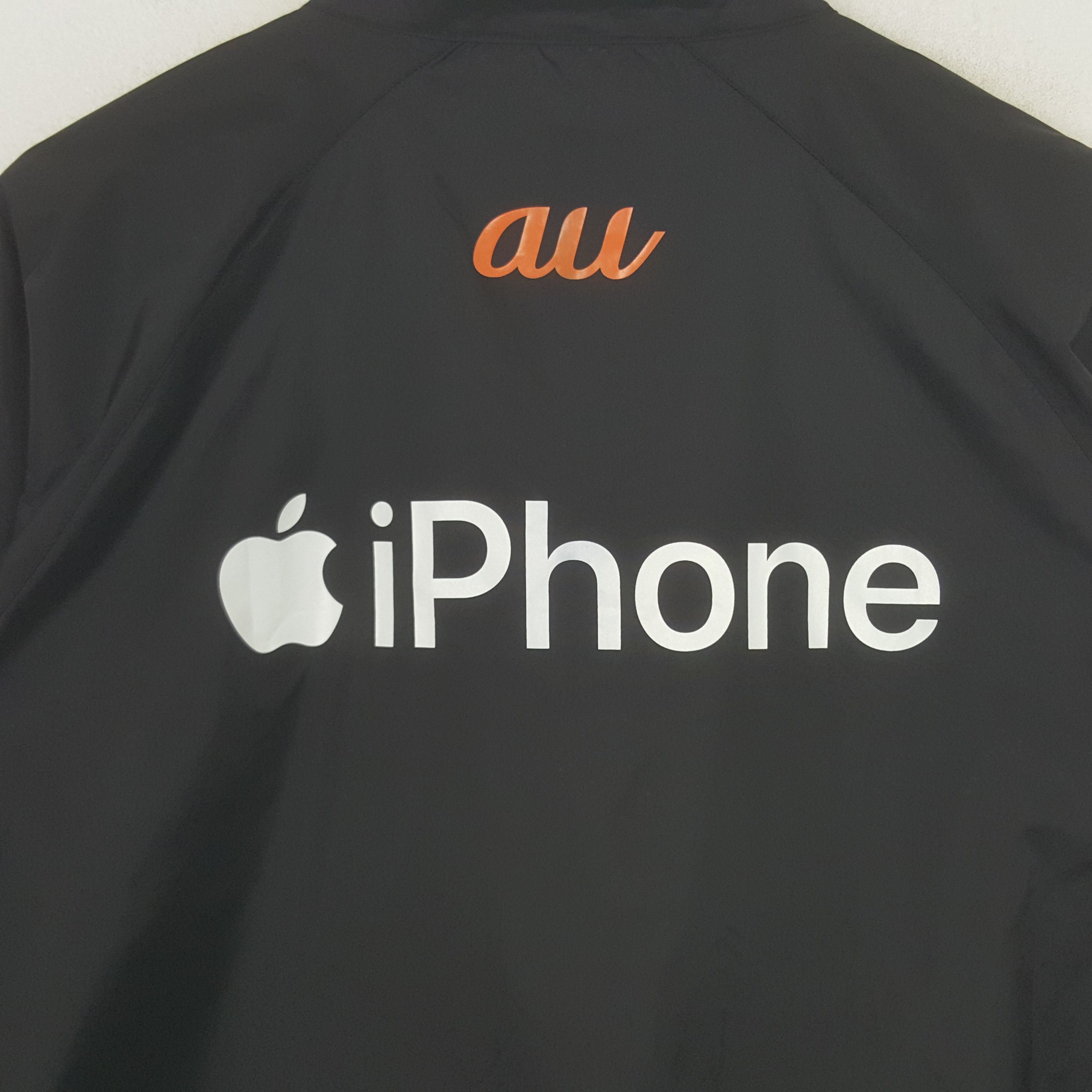 Apple Vintage Iphone Apple Brand Windbreaker Jacket RR28 Size US M / EU 48-50 / 2 - 2 Thumbnail