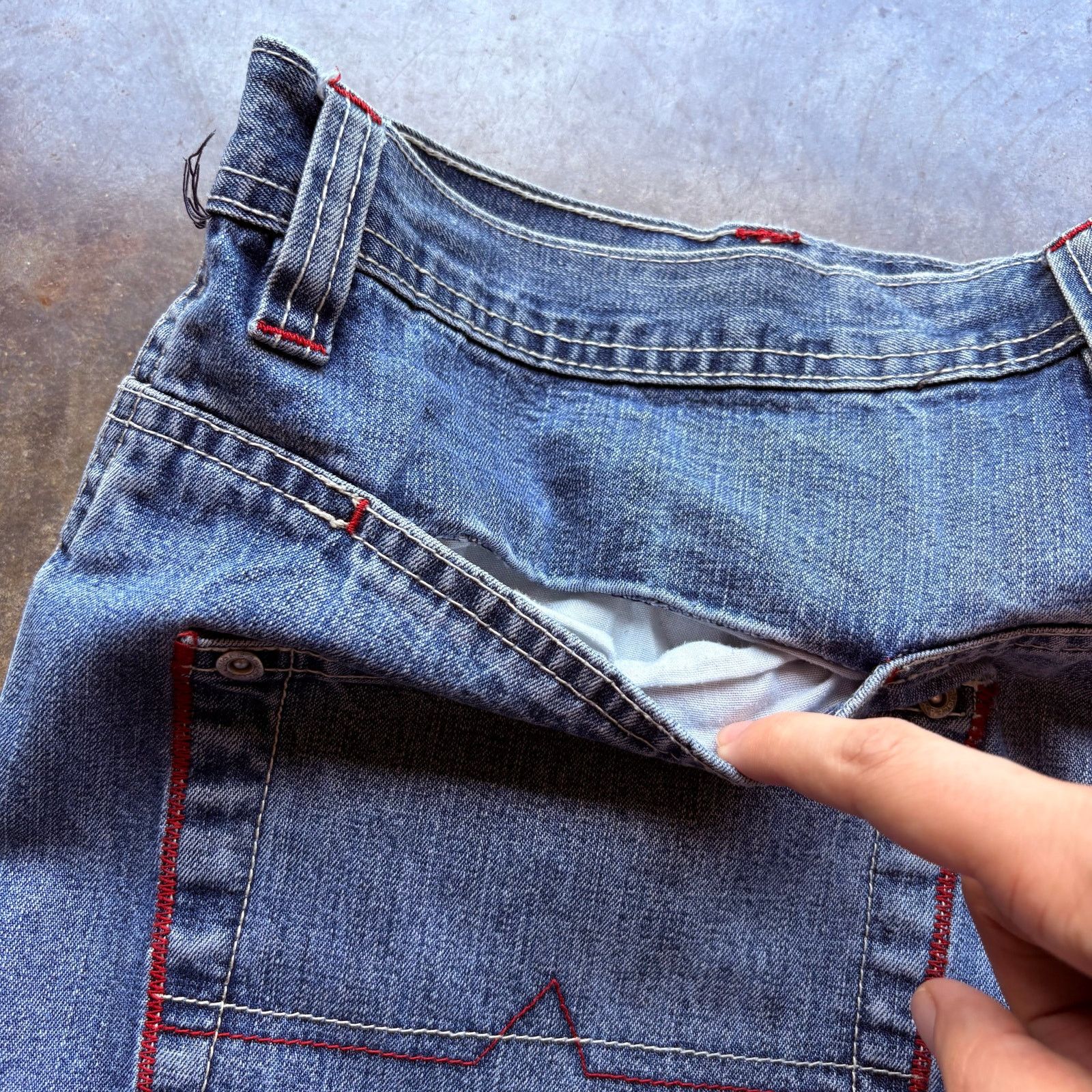 Bugle Boy Crazy Vintage Baggy Bugle Boy Jorts Size US 36 / EU 52 - 6 Thumbnail
