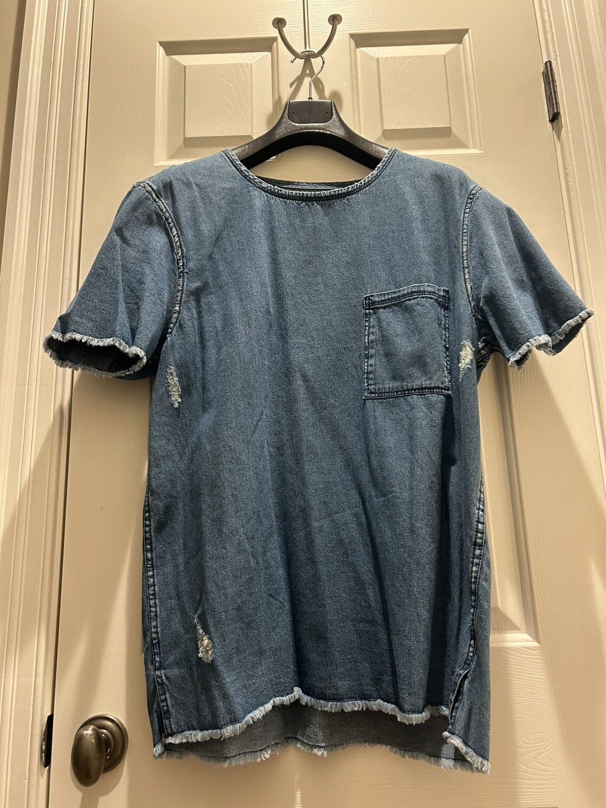 Zara Zara Man Denim Shirt Size US L / EU 52-54 / 3 - 1 Thumbnail