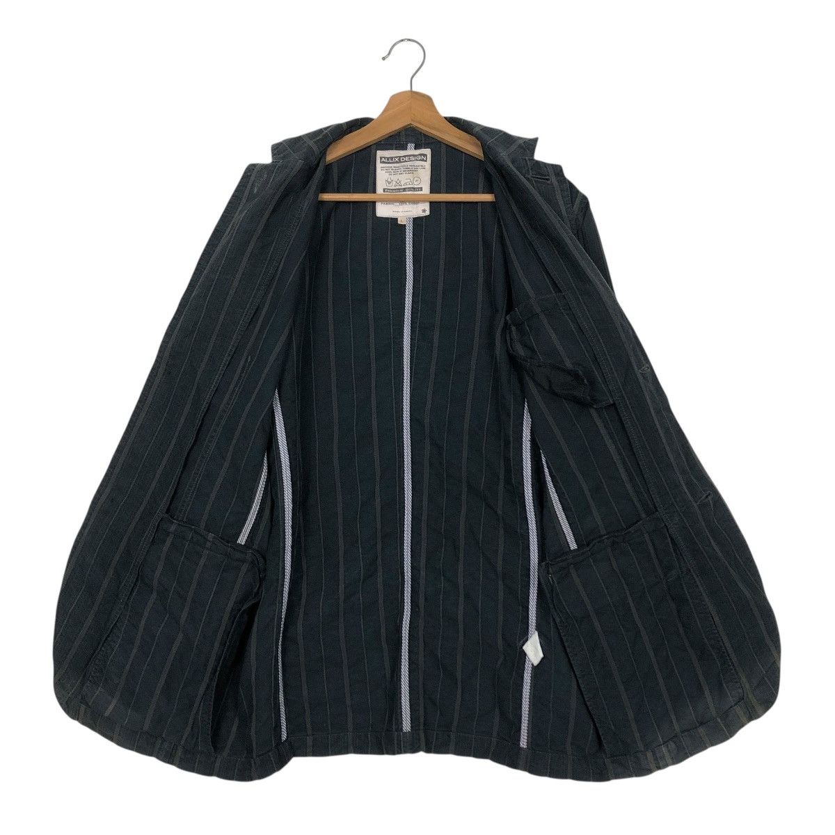 Japanese Brand 🔥SUN FADED DESIGN HICKORY CHORE JACKET ALLIX ISSEY MIYAKE Size US L / EU 52-54 / 3 - 16 Thumbnail