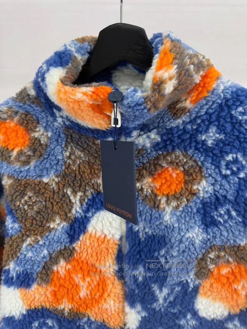 Louis Vuitton Louis Vuitton Teddy Fleece Zip Jacket Size US M / EU 48-50 / 2 - 7 Thumbnail