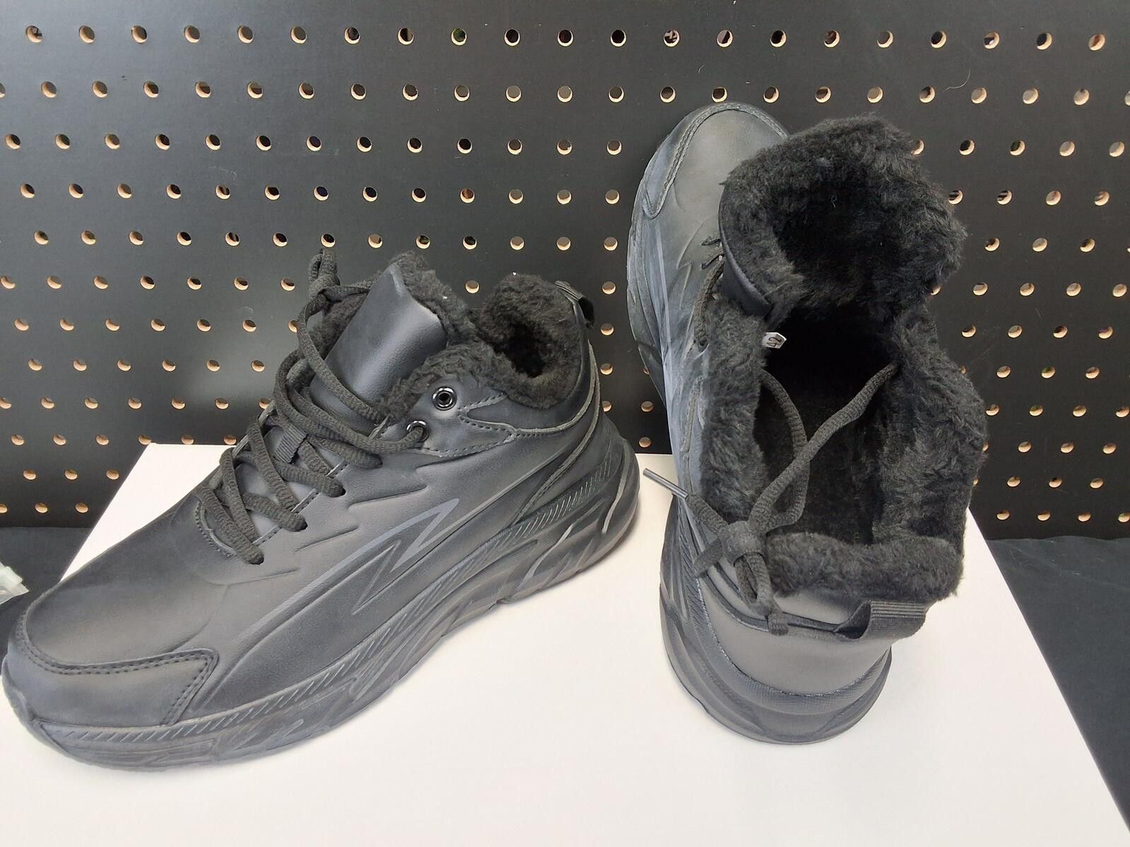 Genetic Manipulation Shinichiro Kuriya Stylish Black Winter Sneakers with Plush Lining EU Size 42 Size ONE SIZE - 3 Thumbnail