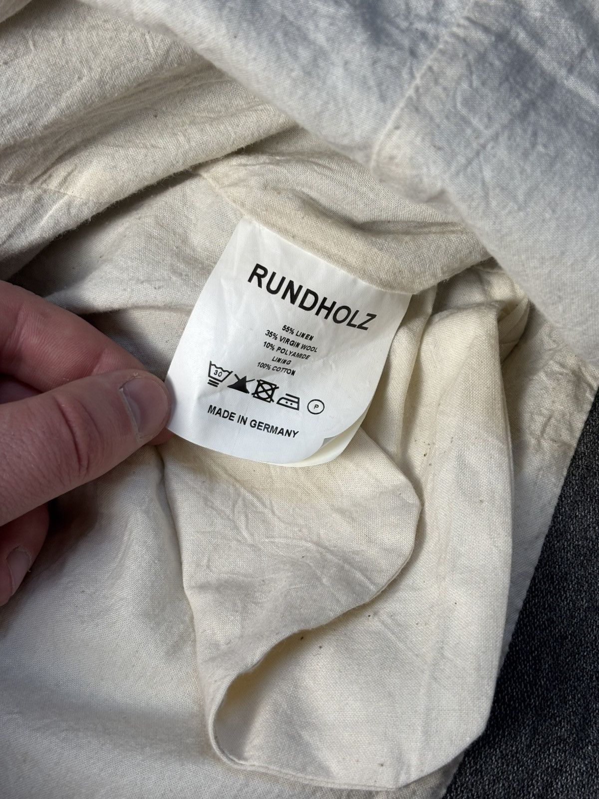 Rundholz Rare linen blazer Rundholz size L Size L / US 10 / IT 46 - 15 Thumbnail