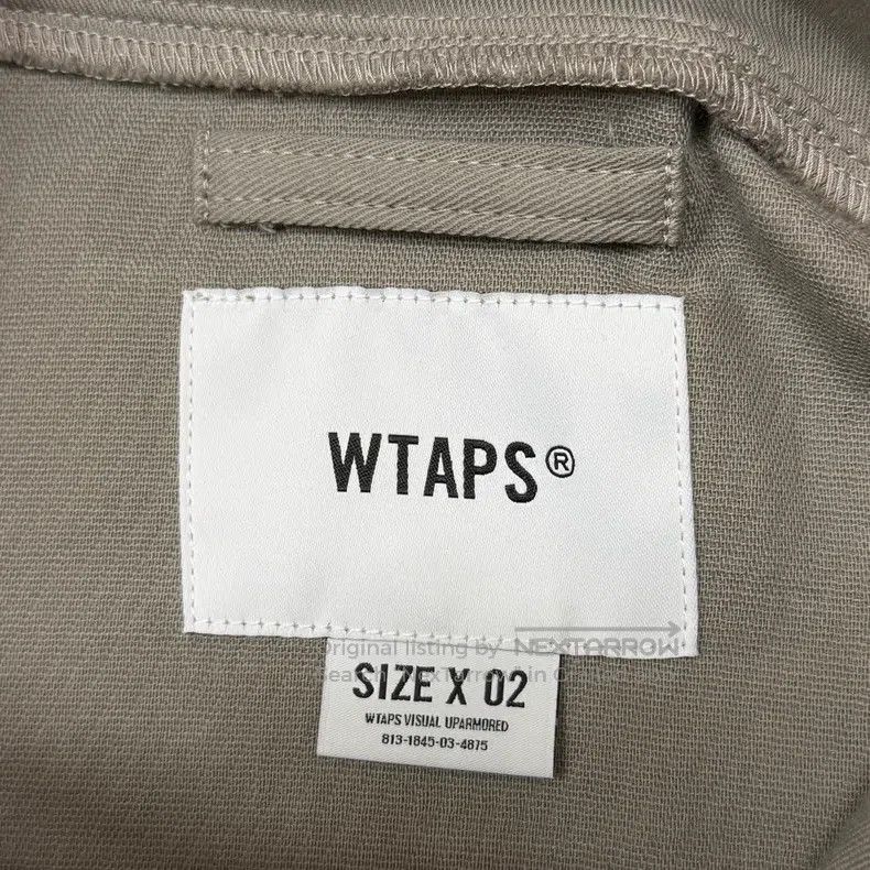 Wtaps Wtaps Hooded Sweatshirt Grey Size US M / EU 48-50 / 2 - 3 Thumbnail