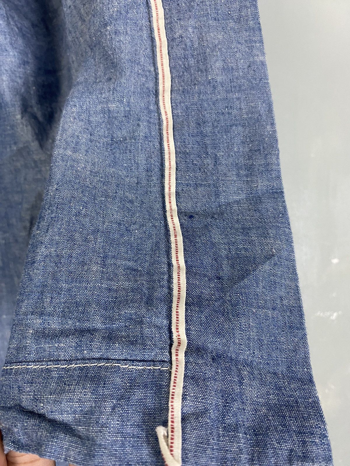Visvim Visvim AW17 Noragi Chambray Shirt Size US S / EU 44-46 / 1 - 9 Thumbnail