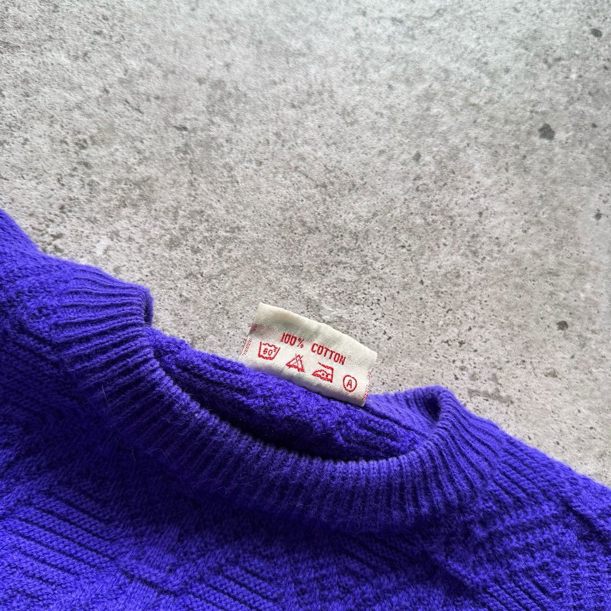 Lacoste Lacoste Vintage Mens Knit Sweater Purple Made in France Logo Size US M / EU 48-50 / 2 - 5 Thumbnail
