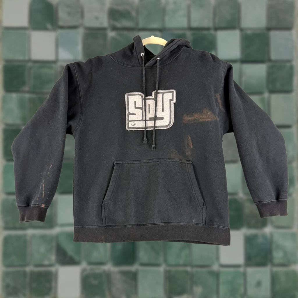 Vintage Spy Optic Heavyweight Hoodie Mens Small Black Pullover Long Sleeve USA Size US S / EU 44-46 / 1 - 1 Thumbnail