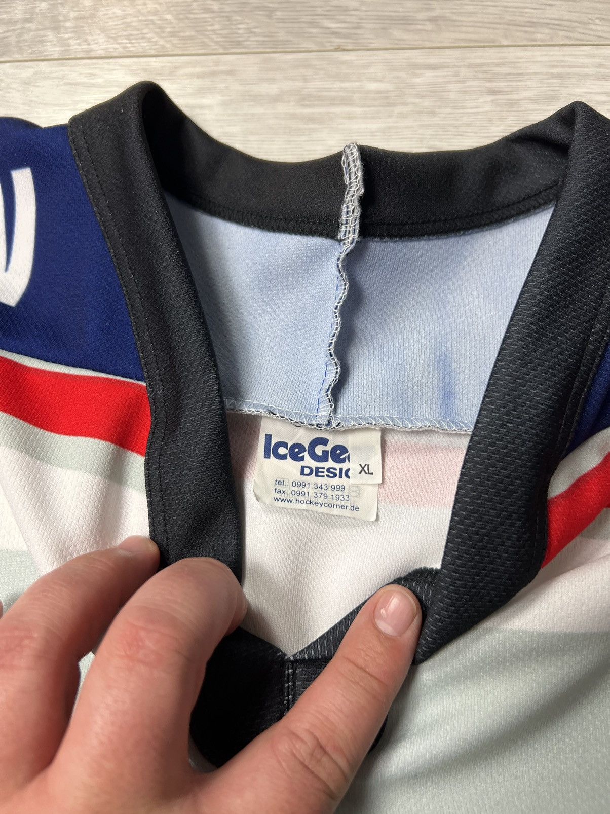 Other ERC INGOLSTADT PANTHER ICE HOCKEY 2004 FICENEC #38 JERSEY Size US XL / EU 56 / 4 - 9 Thumbnail
