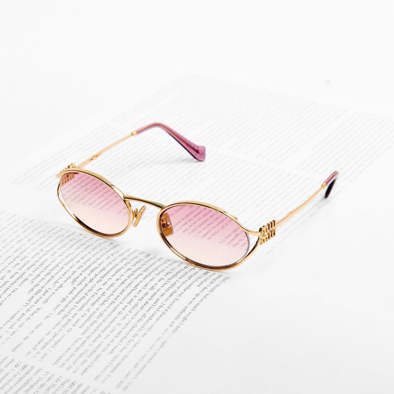 Miu Miu MIU MIU 0MU 52YS 5AK06S SUNGLASSES Size ONE SIZE - 1 Thumbnail