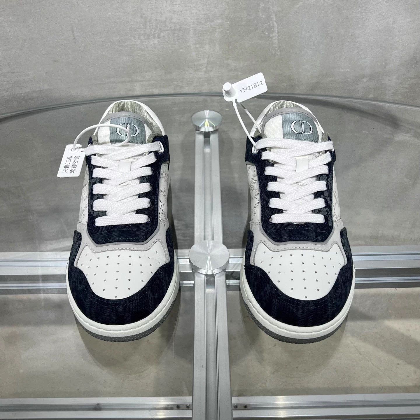 DIOR B27 Navy Blue 36 Original Box & Accs