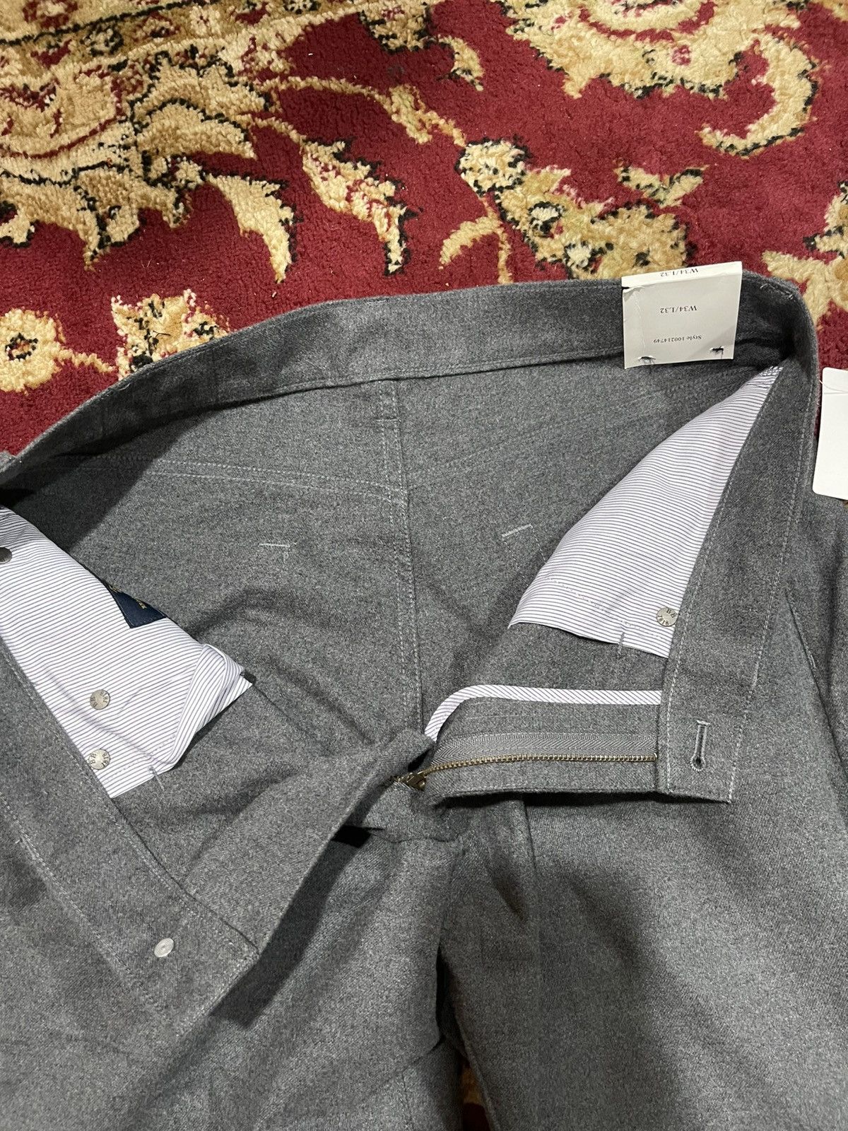 Brooks Brothers Brooks Brothers Grey Dress or Casual Pants Size US 34 / EU 50 - 10 Thumbnail