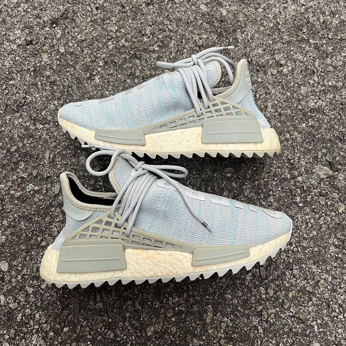 Adidas × Pharrell Pharrell x BBC x NMD Human Race NMD TR Sneakers Size US 8.5 / EU 41-42 - 4 Thumbnail