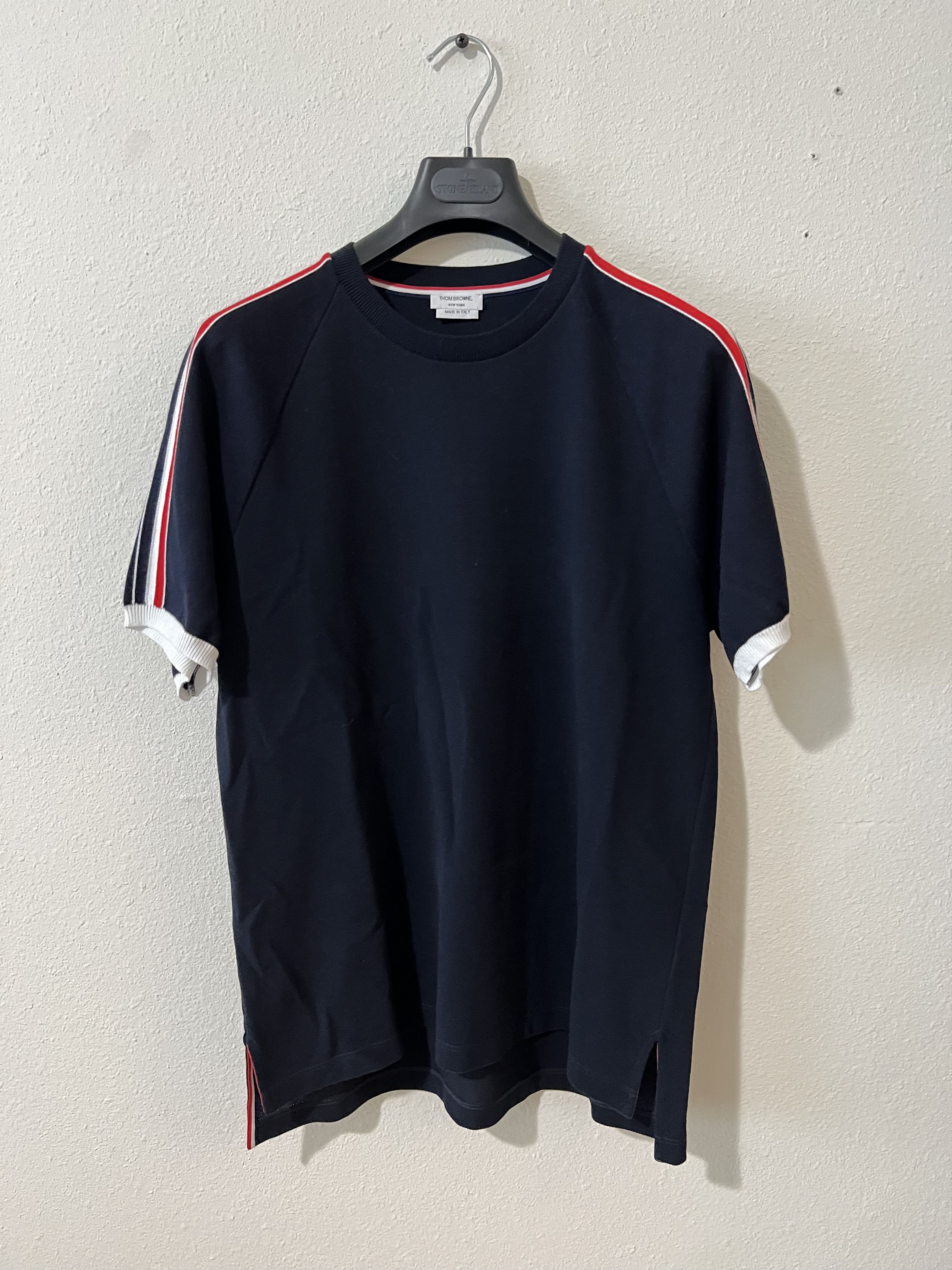 Thom Browne Thom Brown knit T-shirt Size US M / EU 48-50 / 2 - 1 Thumbnail