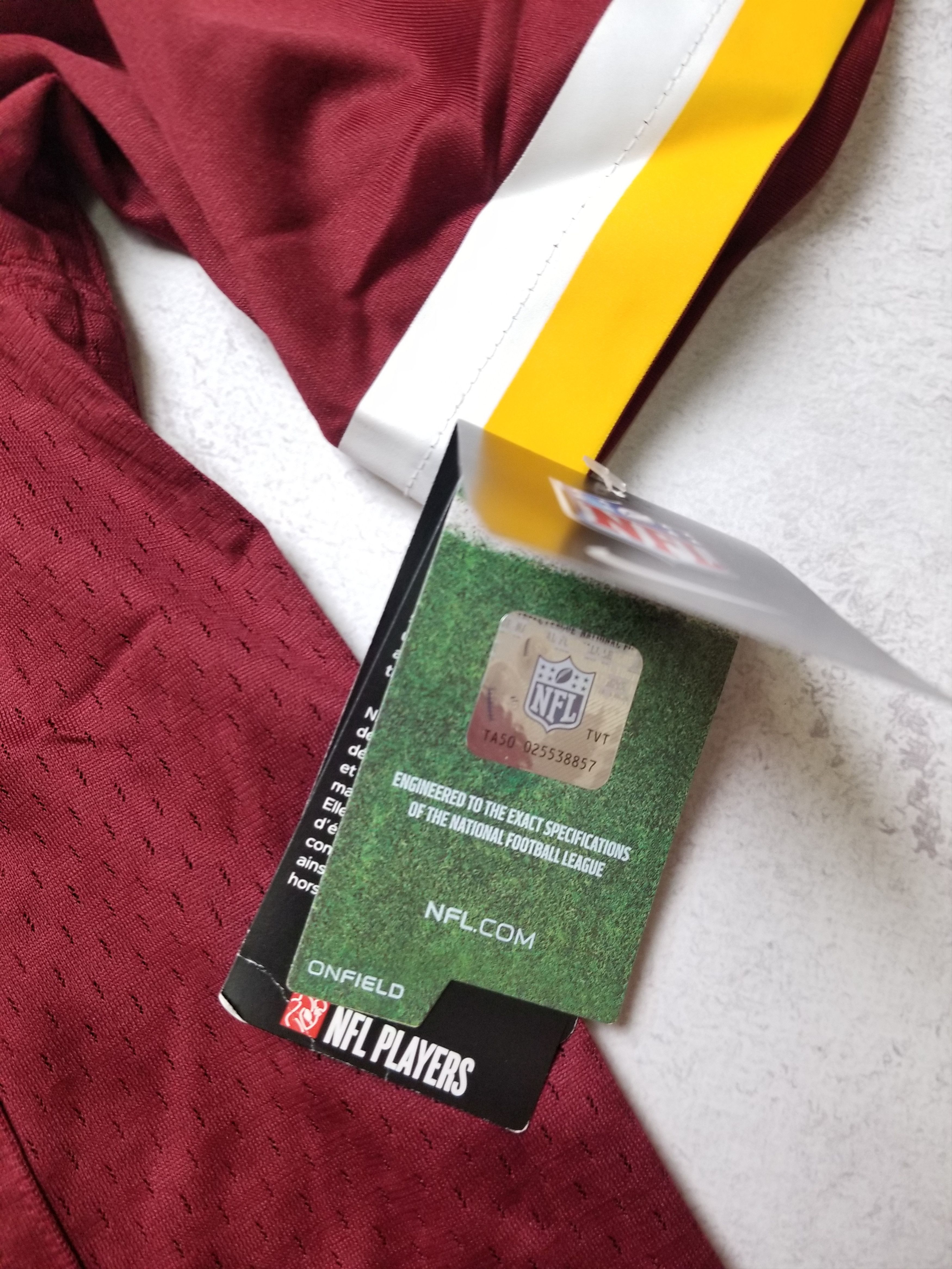 Nike Nike Washington Redskins Reed #86 Burgundy NFL Jersey Size US M / EU 48-50 / 2 - 13 Thumbnail
