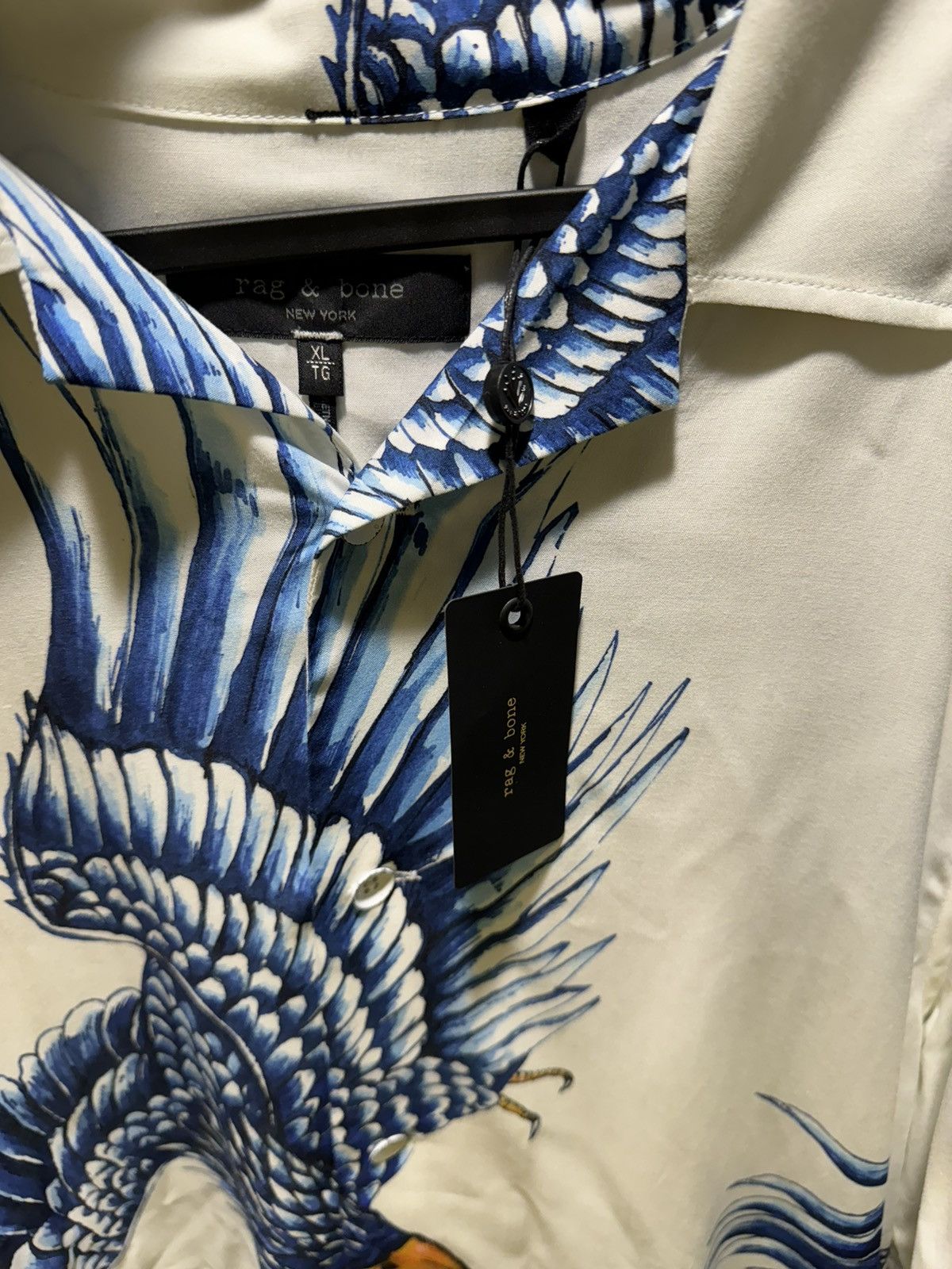Rag & Bone Rag & Bone Short Sleeve Button Up Size US XL / EU 56 / 4 - 4 Thumbnail