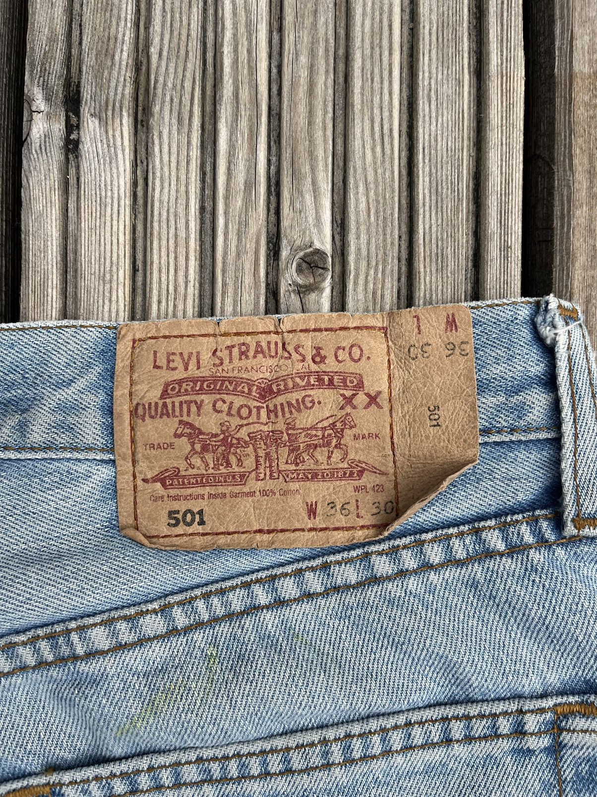 Levi's Vintage Levi’s denim Size US 36 / EU 52 - 3 Thumbnail