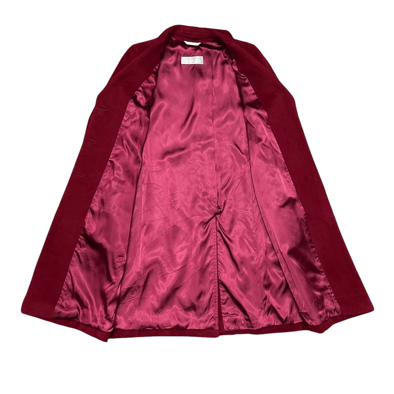 Max Mara Max Mara Virgin Wool and Angora Rabbit Long Coat Size M / US 6-8 / IT 42-44 - 5 Thumbnail