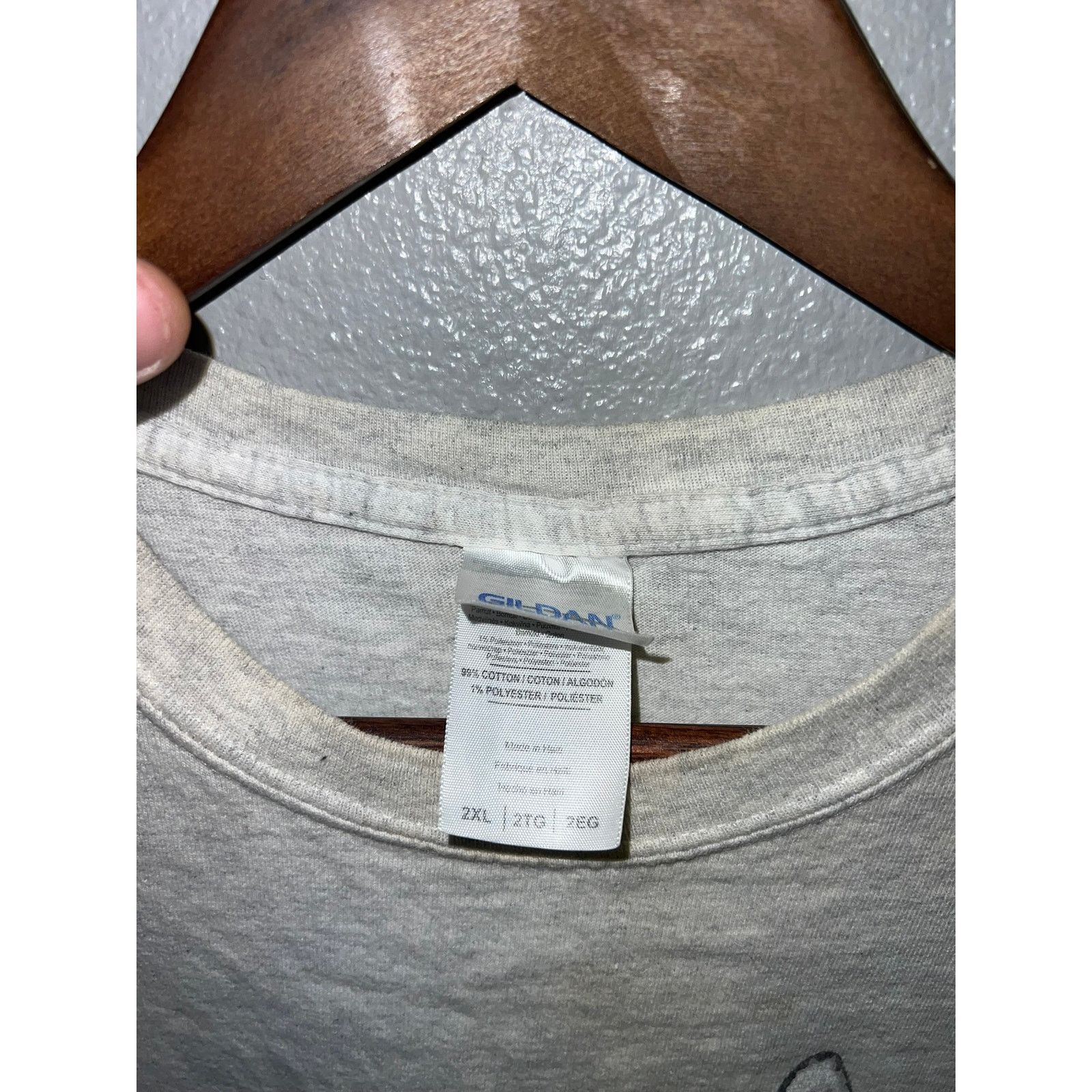 Gildan Vintage Alaska Iditarod Shirt Dog Racing Race Gray Tee 2XL Size US XXL / EU 58 / 5 - 7 Thumbnail