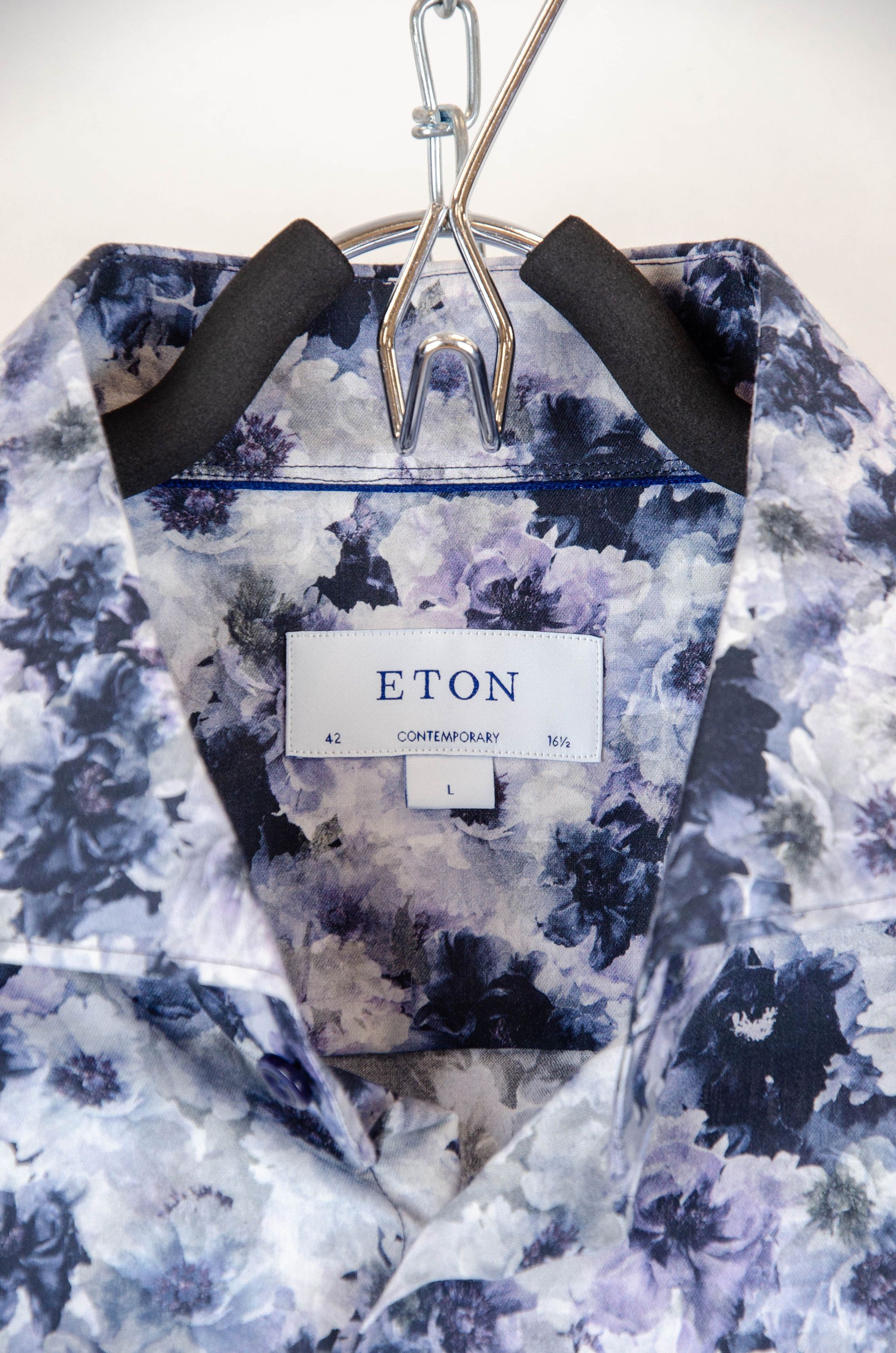 Etro ETON Floral Cotton Lyocell Shirt – Size L Size 42L - 7 Thumbnail