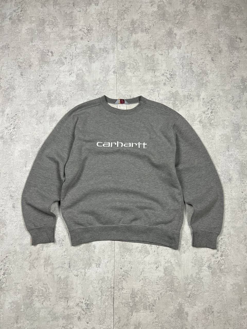 Carhartt Vintage Y2K Carhartt Sweatshirt Embroidered Big Logo Size US L / EU 52-54 / 3 - 1 Thumbnail