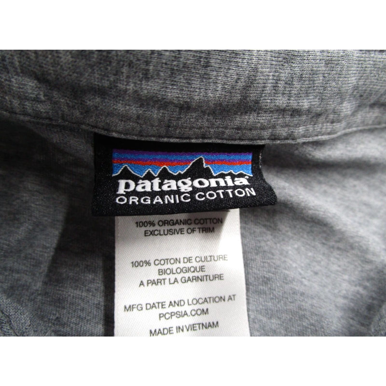 Patagonia PATAGONIA Shirt Men XL Gray SQUEAKY CLEAN pocket polo Organic Cotton Golf Casual Travel Size US XL / EU 56 / 4 - 3 Thumbnail