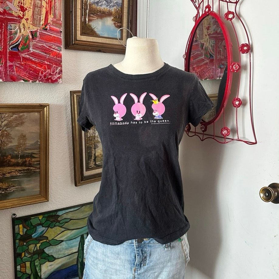 Other jim benton rabbit queen graphic black shirt Size L / US 10 / IT 46 - 1 Thumbnail