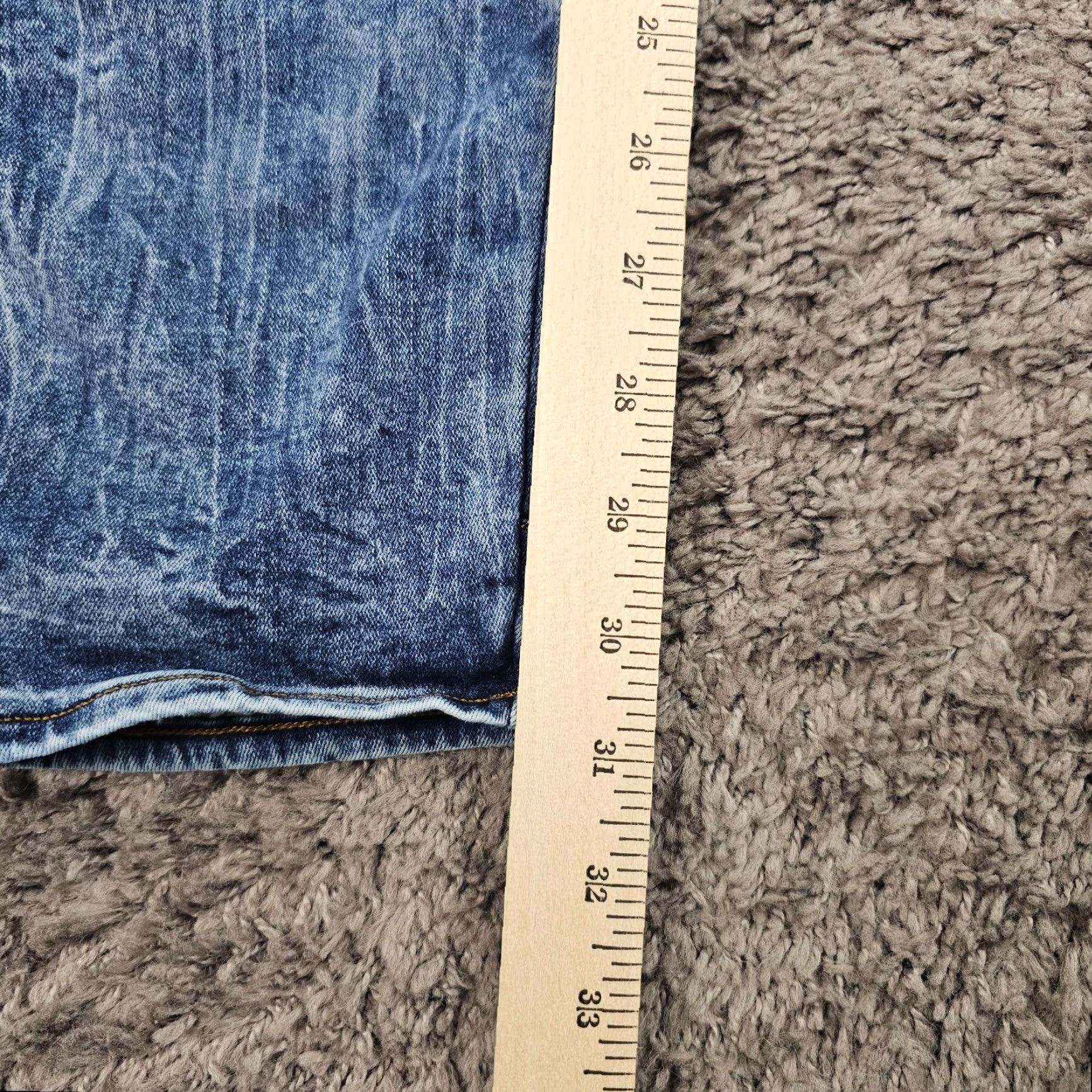 G-Star G-Star Raw 5620 3D Skinny Jeans Men 28x32 Low Rise Acid Wash Stretch Denim Blue Size US 26 / EU 42 - 6 Thumbnail