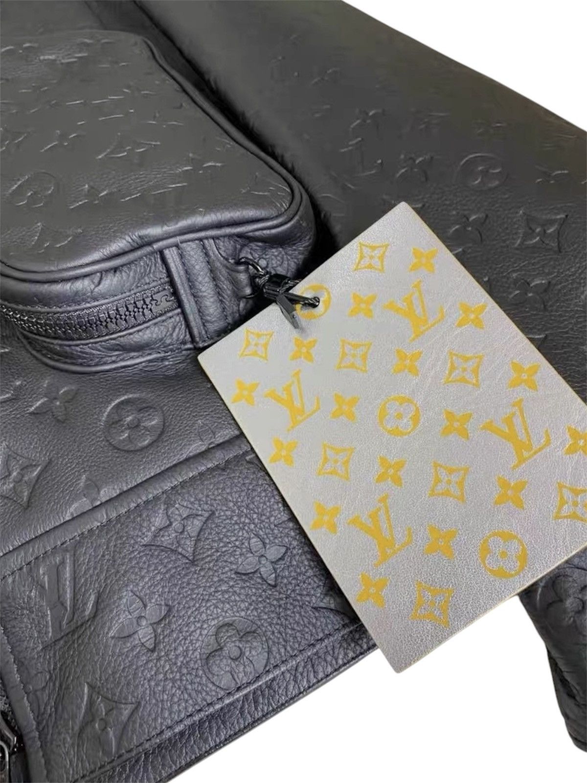Louis Vuitton Louis Vuitton 52 Utility Leather Jacket Monogram Embossed Size US L / EU 52-54 / 3 - 3 Thumbnail