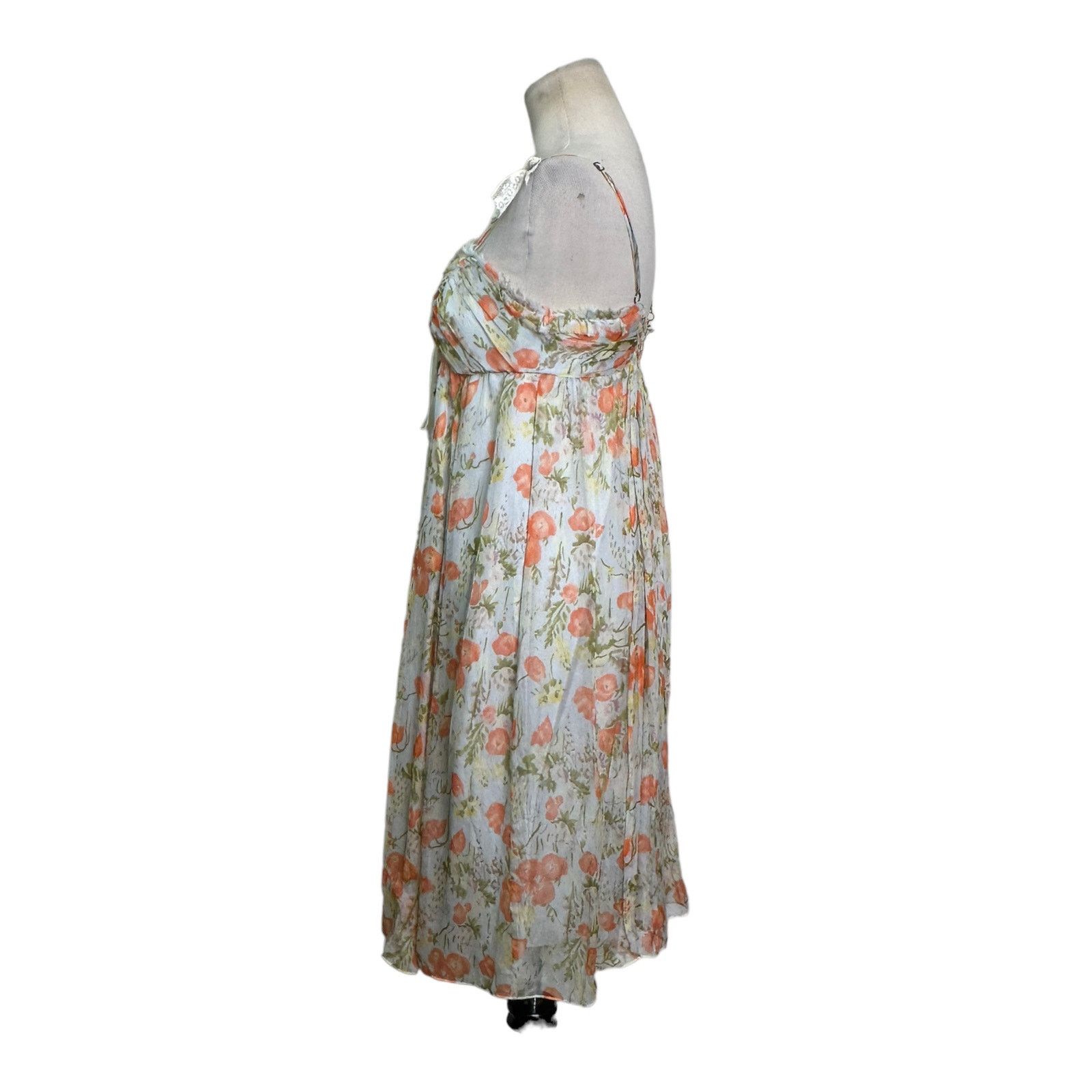 Rebecca Taylor Rebecca Taylor floral 100% silk sleeveless dress Sz 4 Size S / US 4 / IT 40 - 2 Thumbnail