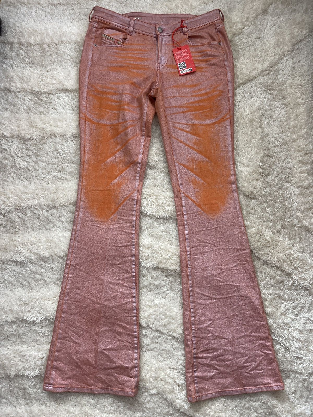 Diesel Bootcut Jeans 1969 D-Ebbey 068kt Size 30" / US 8 / IT 44 - 3 Thumbnail