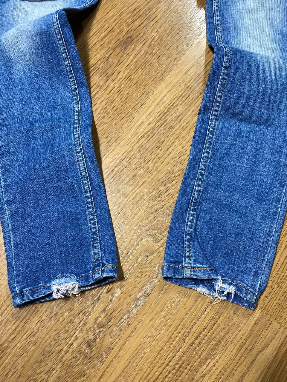 Philipp Plein Philipp Plein Distressed Denim Straight Cut Jeans Luxury Size US 28 / EU 44 - 14 Thumbnail