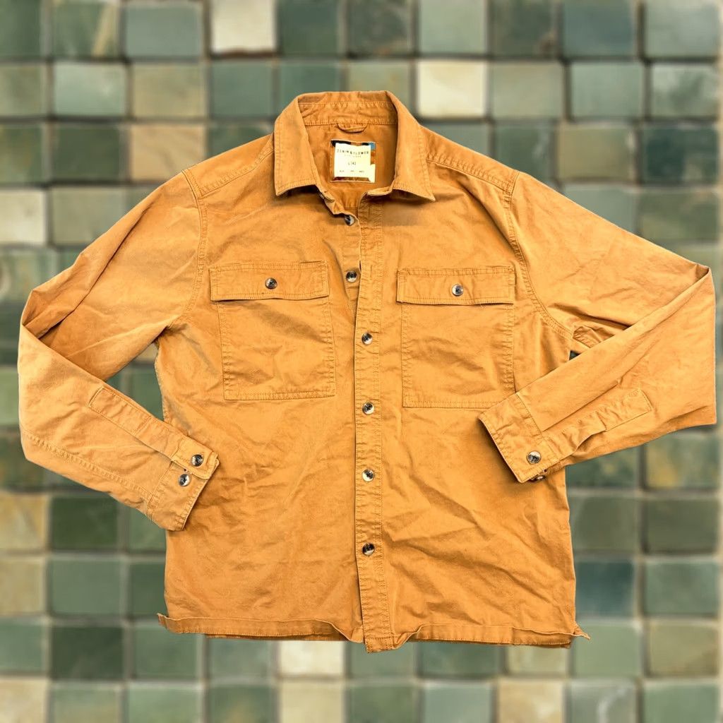 Denime Denim & Flower Ricky Singh Rust Comfort Long Sleeve Button-Up Shirt Men's L Size US L / EU 52-54 / 3 - 1 Thumbnail