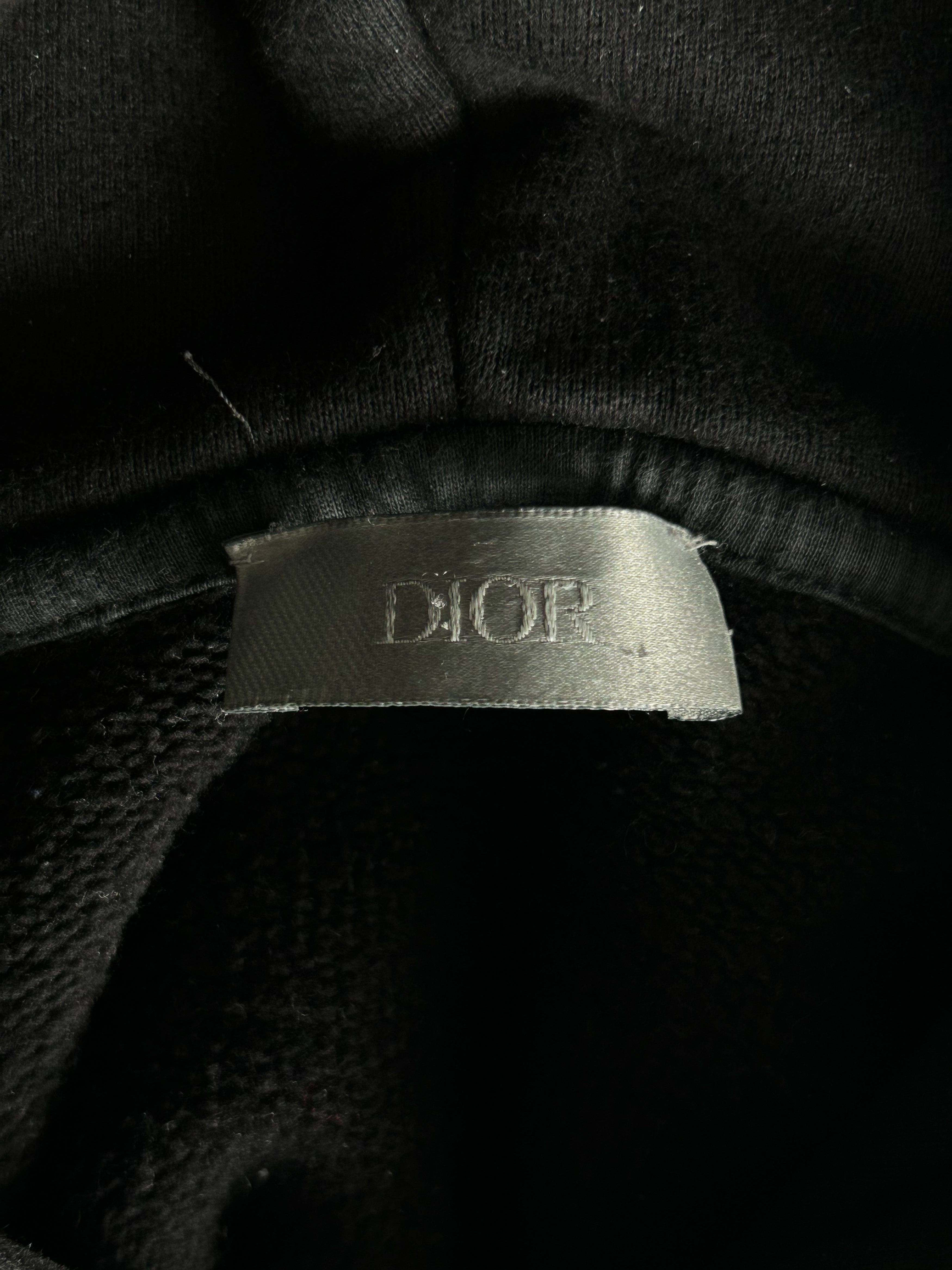 Dior Dior Daniel Arsham Black Logo Hoodie Size US S / EU 44-46 / 1 - 3 Thumbnail