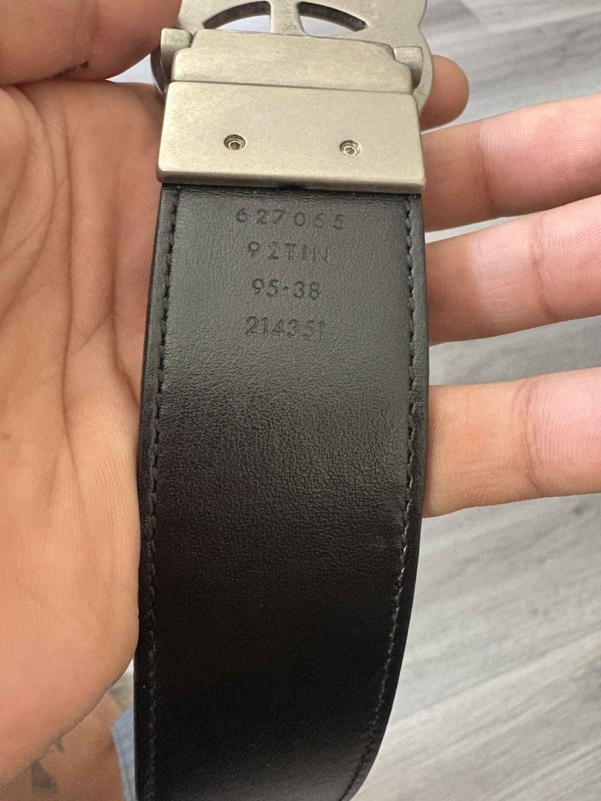 Gucci Gucci GG reversible belt Size 38 - 3 Thumbnail