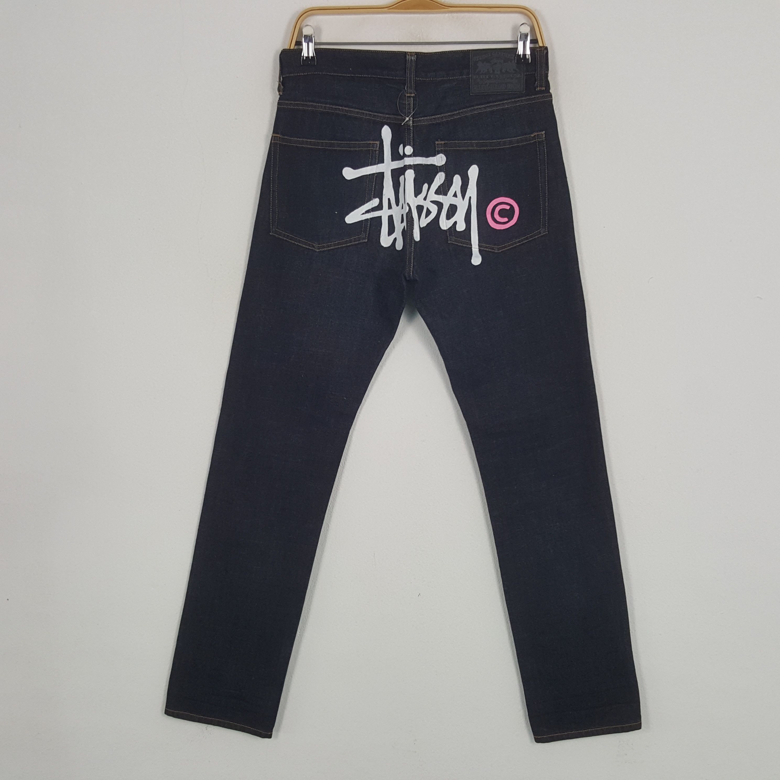 Japanese Brand × Streetwear × Stussy 00s Stussy jeans